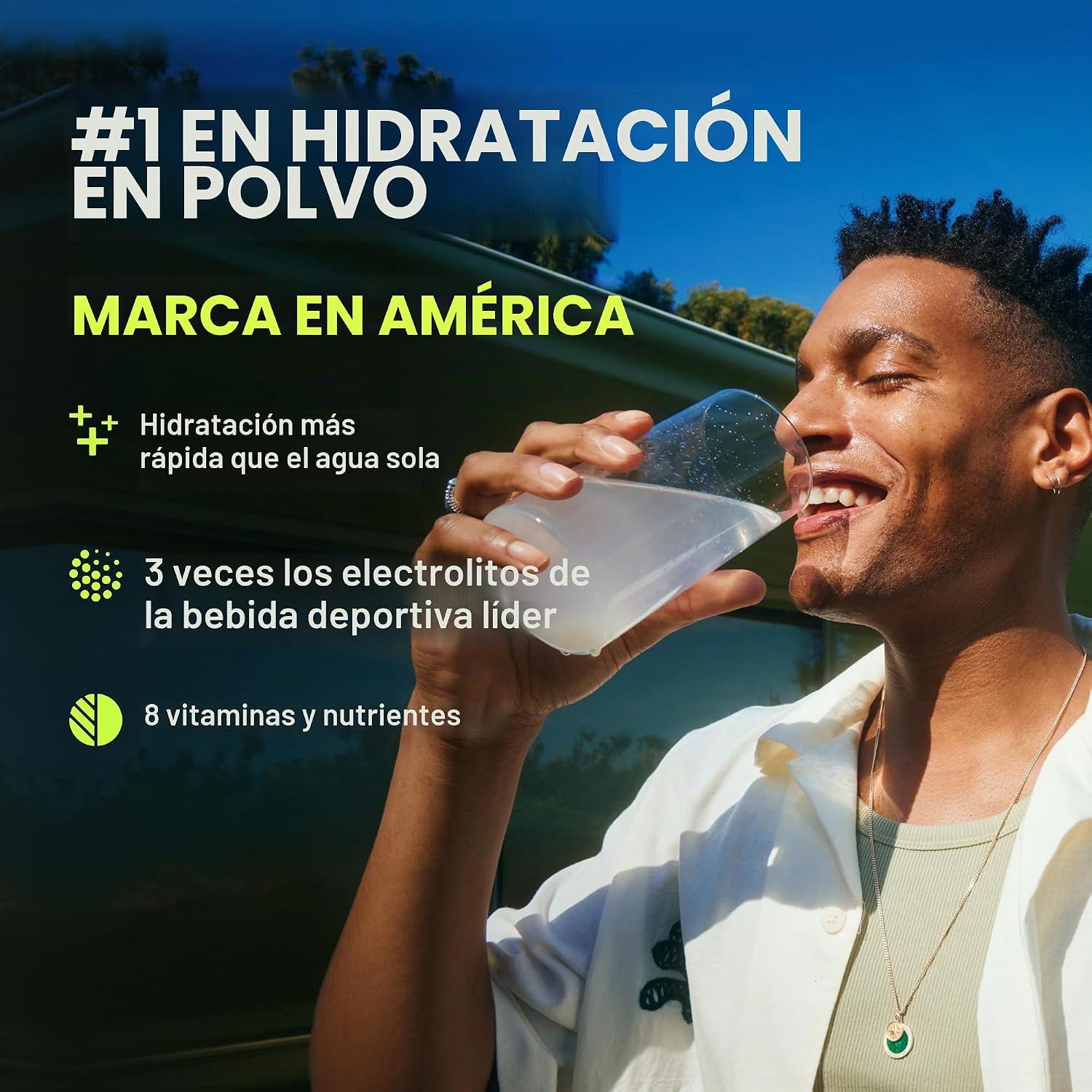 SUPLEMENTO HIDRATANTE LIQUID I.V. HYDRATION ELECTROLYTES LIMÓN LIMA 16 SOBRES - 3