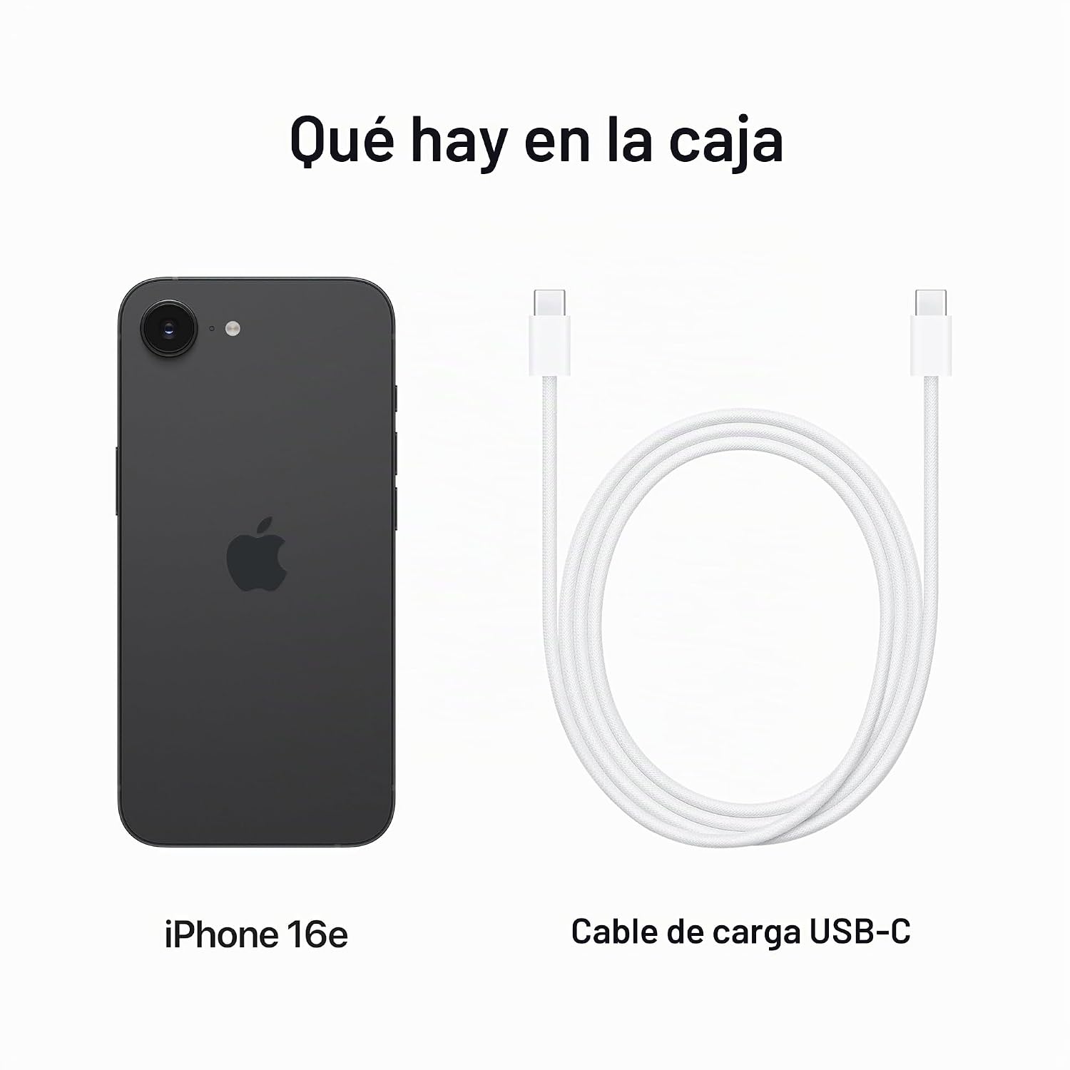 SMARTPHONE APPLE IPHONE 16E 128GB BLACK SIM FREE - 5