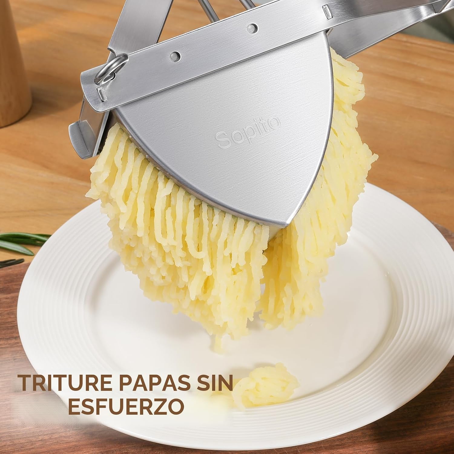 MACHACADOR DE PAPA SOPITO ACERO INOXIDABLE 22 OZ - 2