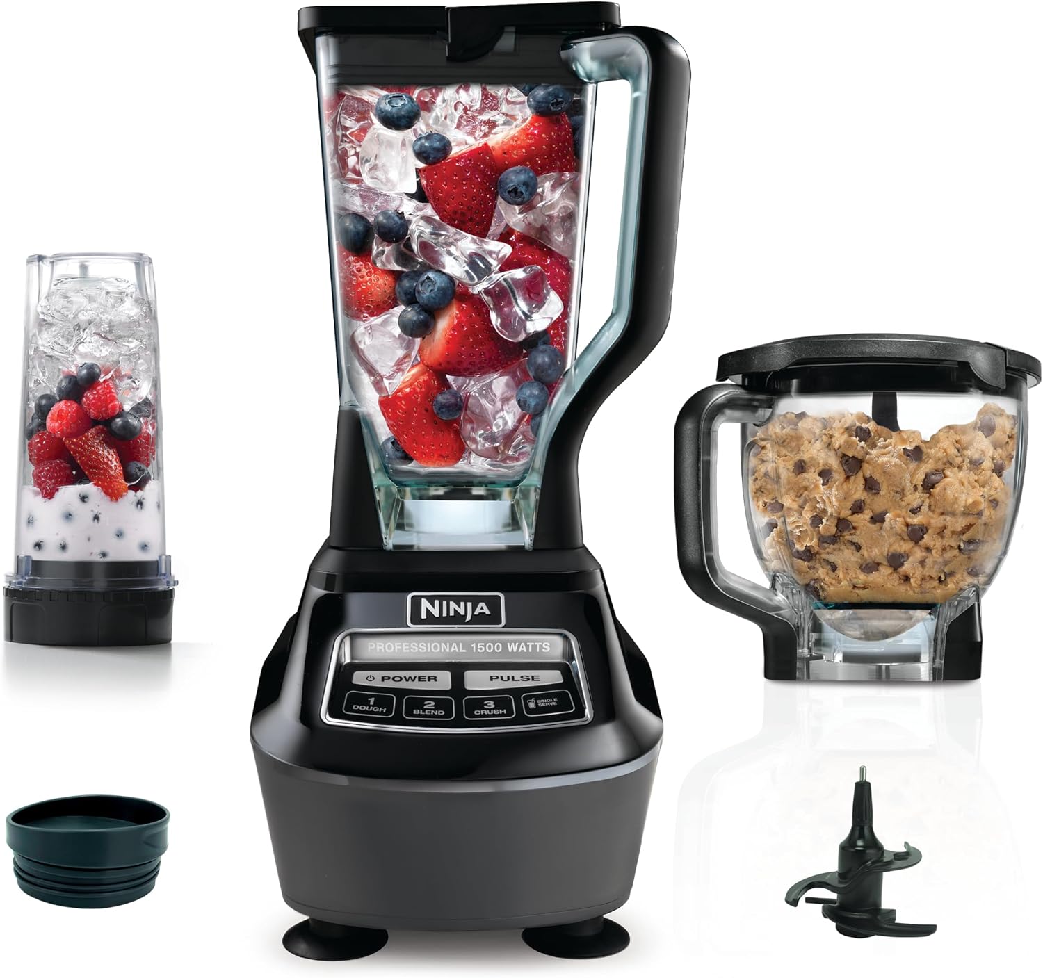 PROCESADORA DE ALIMENTOS NINJA MEGA KITCHEN SYSTEM BL770AMZ 1500W 72OZ NEGRA - 1