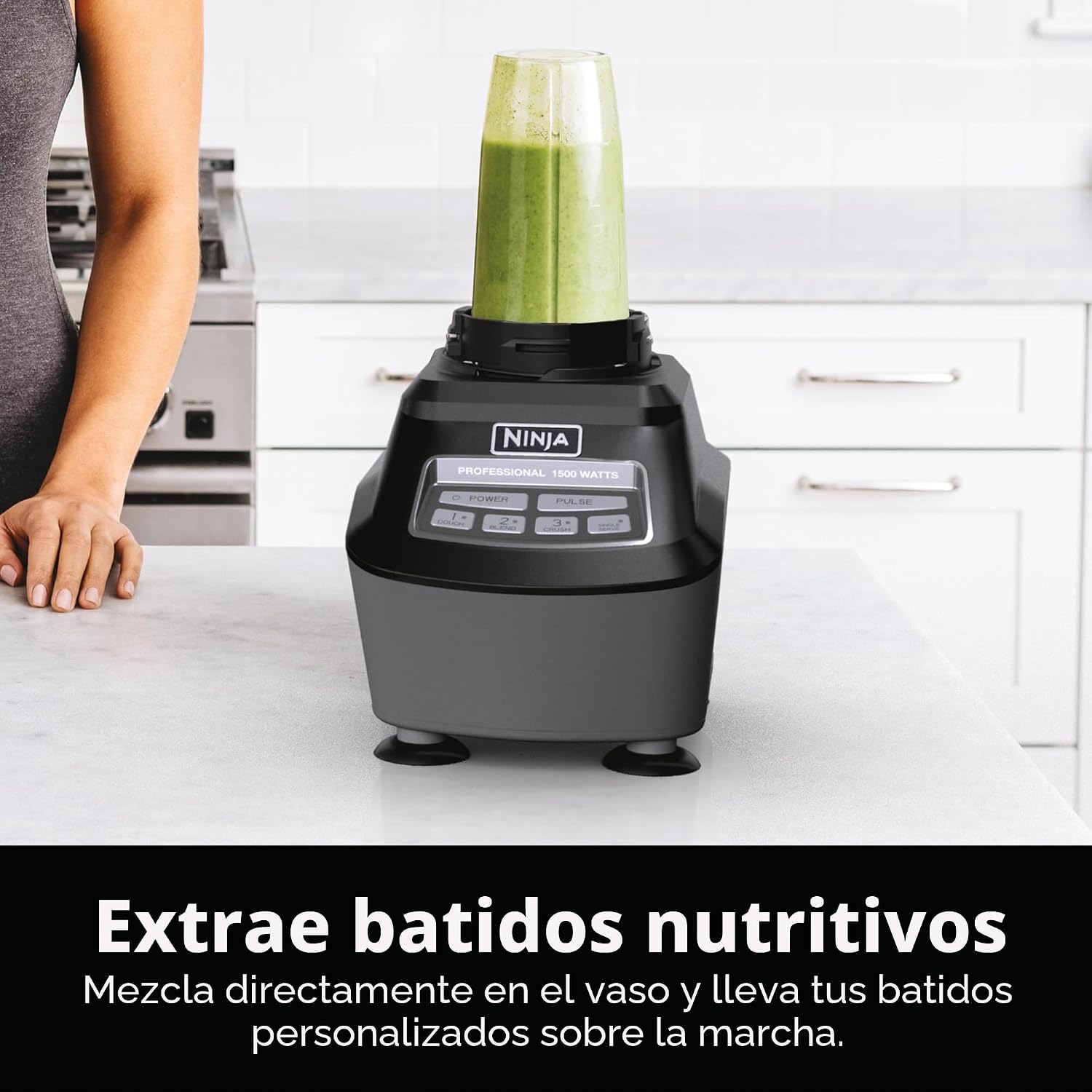 PROCESADORA DE ALIMENTOS NINJA MEGA KITCHEN SYSTEM BL770AMZ 1500W 72OZ NEGRA - 2