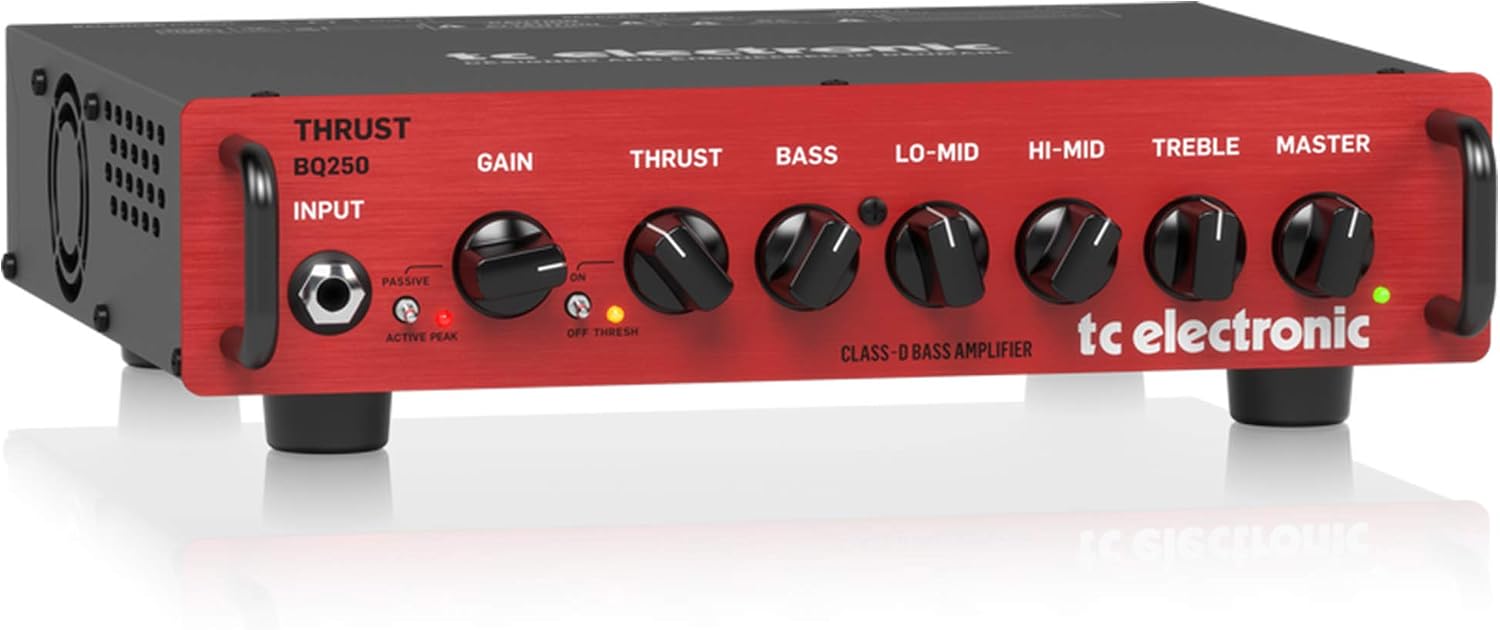 PREAMPLIFICADOR PARA BAJO TC ELECTRONIC THRUST BQ250 250W PORTÁTIL CON COMPRESOR THRUST - 2