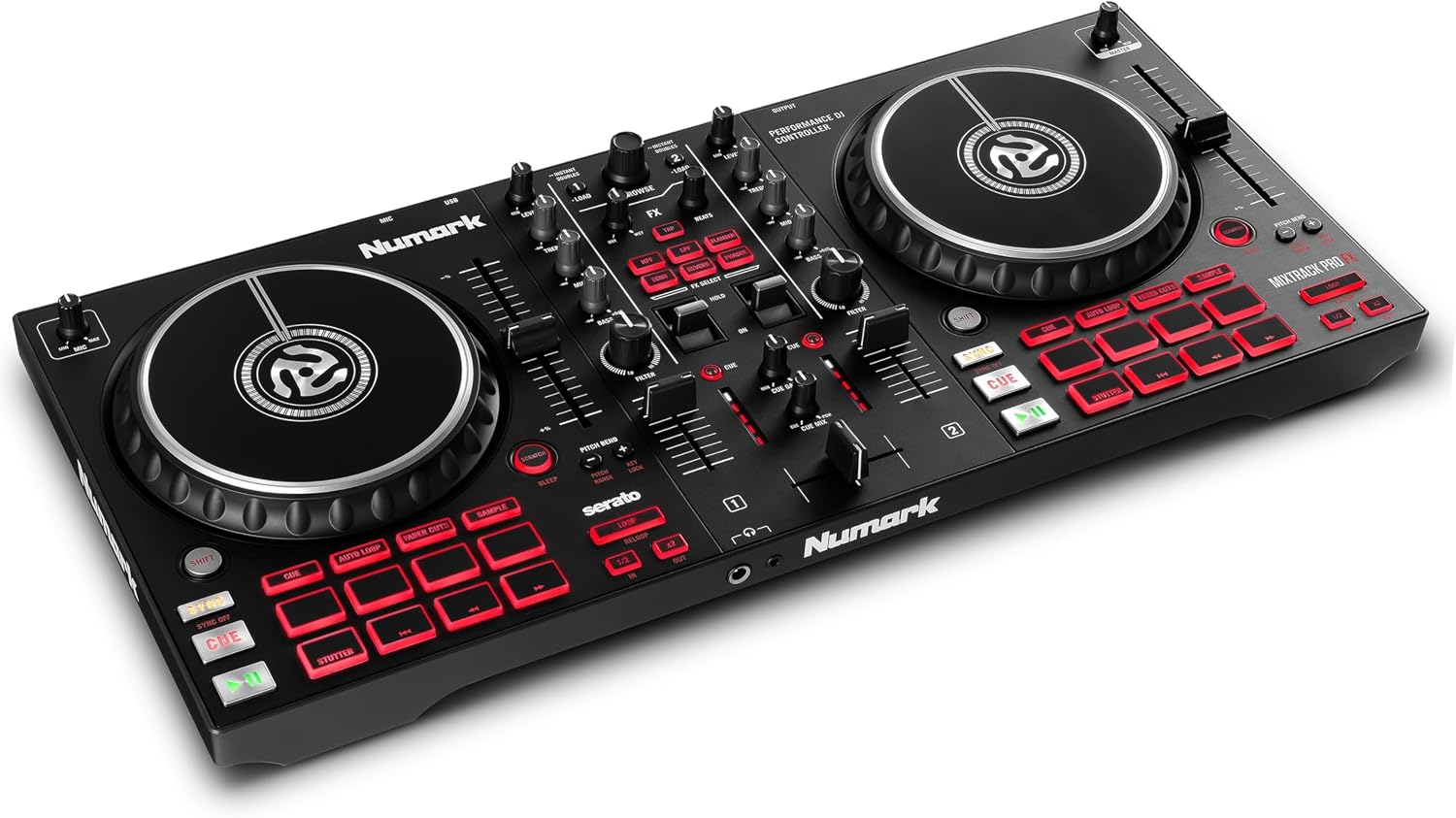 CONTROLADOR DJ NUMARK MIXTRACK PRO FX - 1