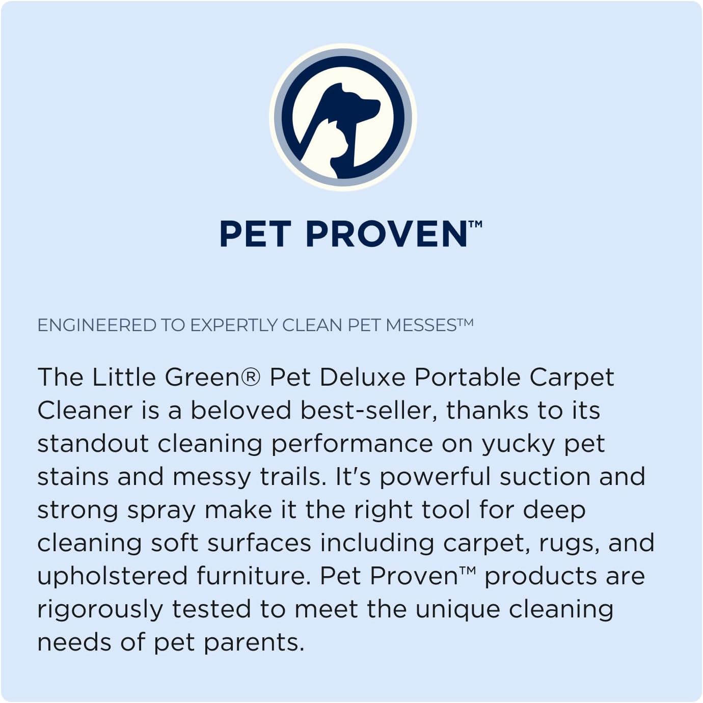 LIMPIADOR PORTÁTIL DE ALFOMBRAS BISSELL LITTLE GREEN PET DELUXE 3353 - 2