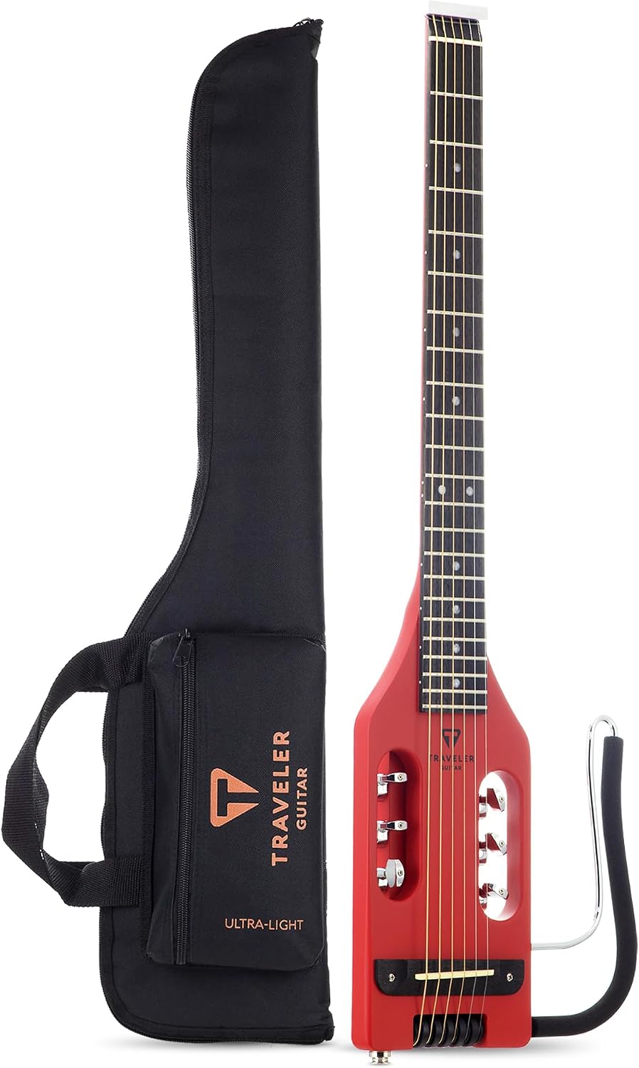 GUITARRA ACÚSTICA ELECTROACÚSTICA TRAVELER GUITAR ULTRA-LIGHT VINTAGE ROJO - 1