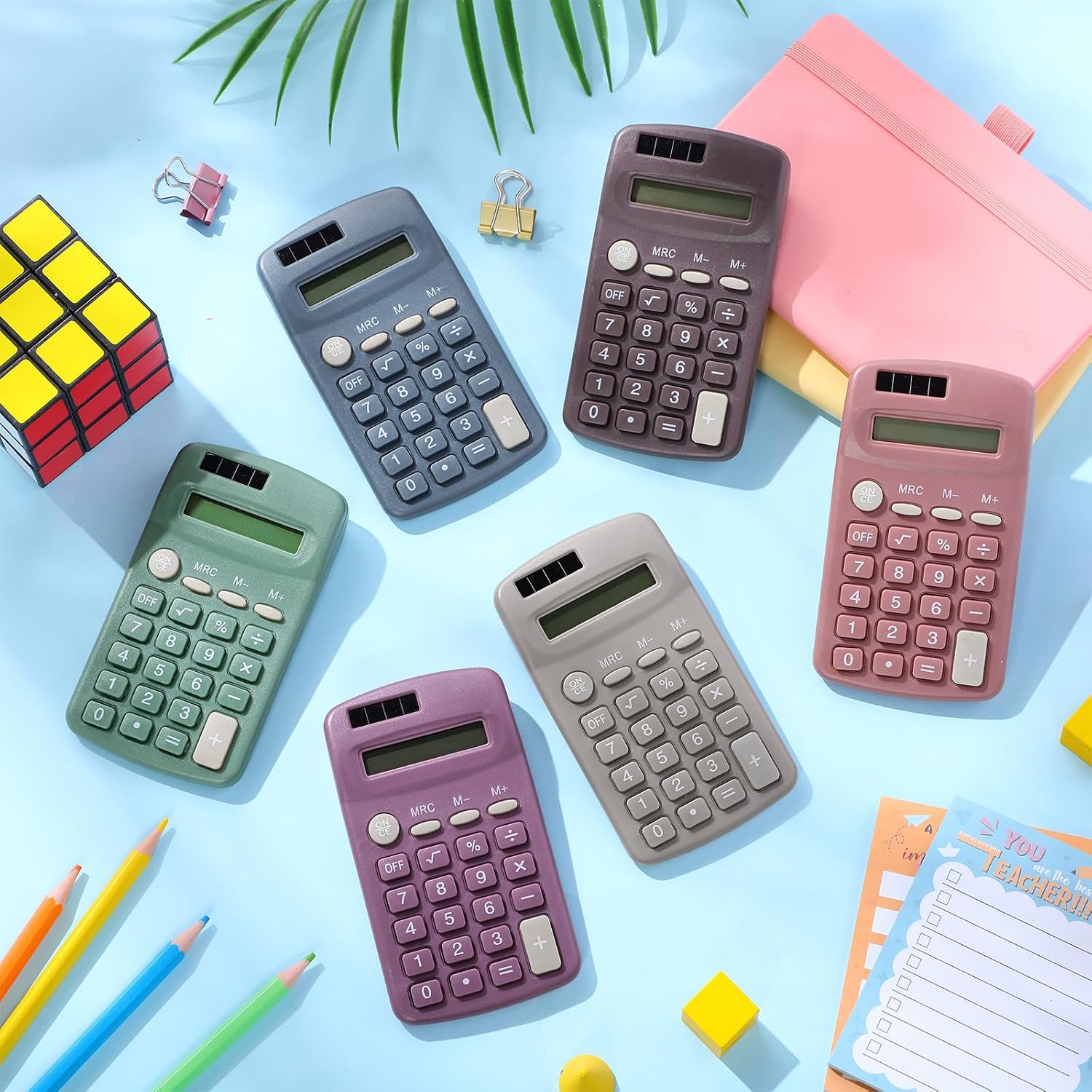 CALCULADORA TELLEGLOWW DE BOLSILLO SOLAR 36 UNIDADES - 4