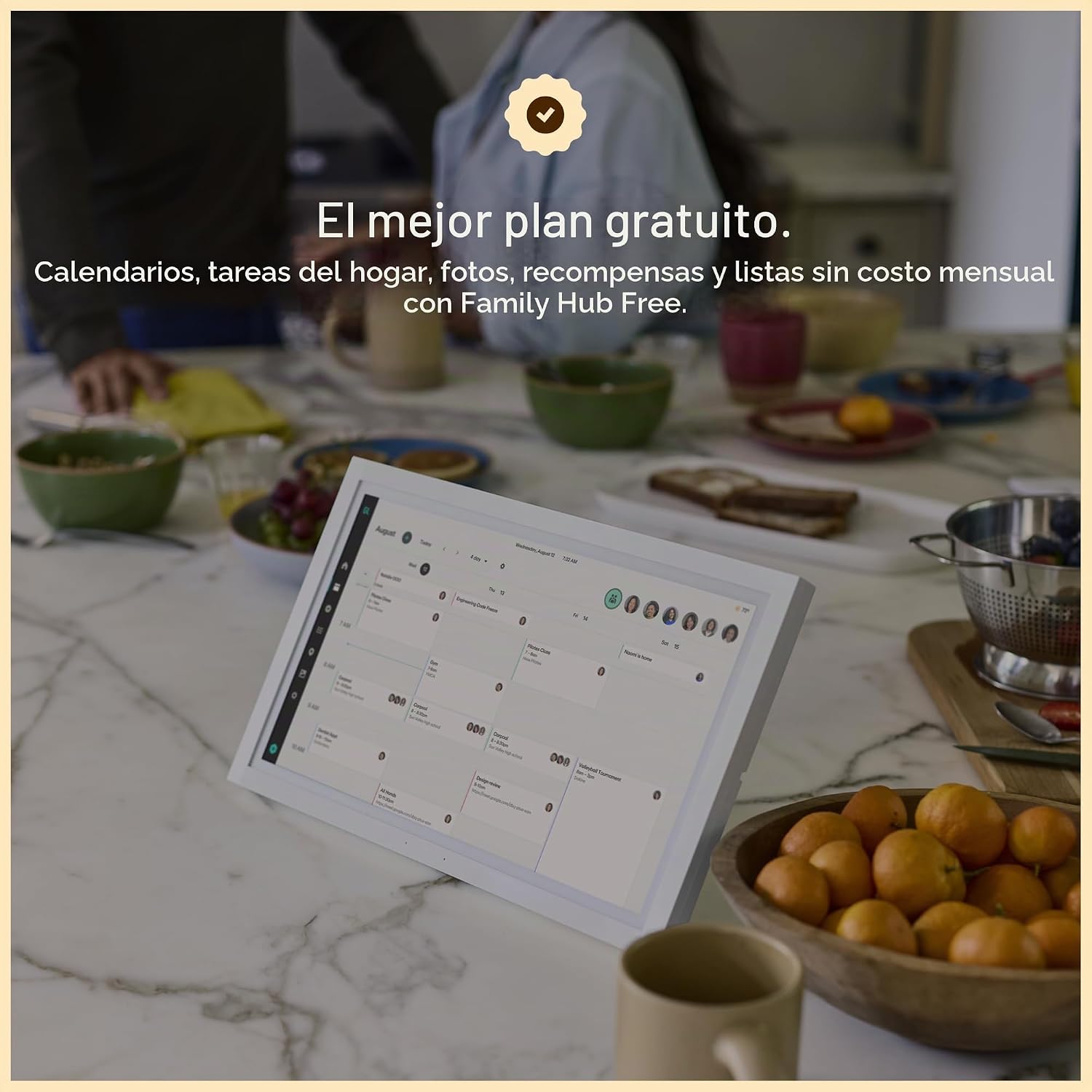 CALENDARIO DIGITAL GREENLIGHT FAMILY HUB 15.6 PULGADAS CON PANTALLA TÁCTIL - 3