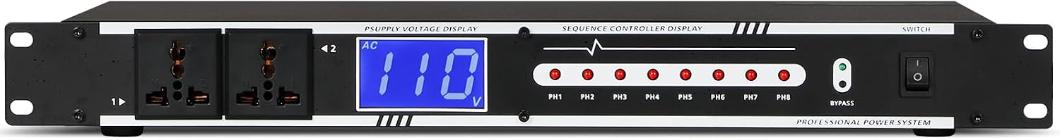 FUENTE DE ALIMENTACIÓN DEPUSHENG D228 10 SALIDAS 2000W CON DISPLAY DE VOLTAJE - 1