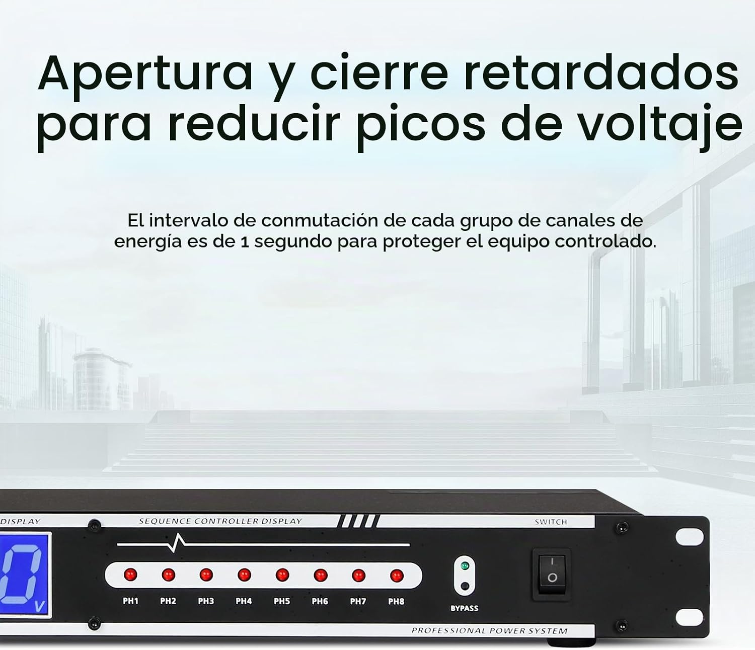 FUENTE DE ALIMENTACIÓN DEPUSHENG D228 10 SALIDAS 2000W CON DISPLAY DE VOLTAJE - 4