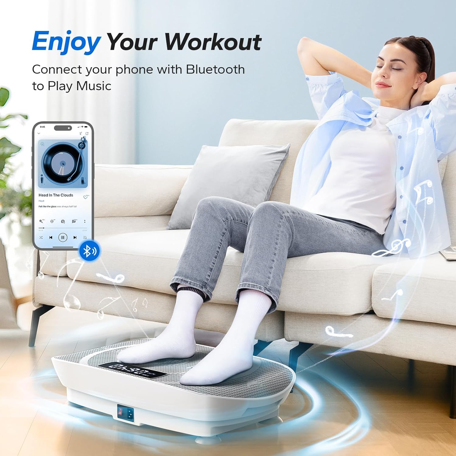 PLATAFORMA VIBRATORIA MERACH CV30 PRO GRIS - 2