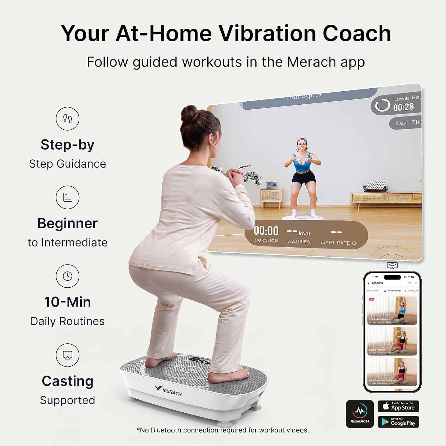 PLATAFORMA VIBRATORIA MERACH CV30 PRO GRIS - 5