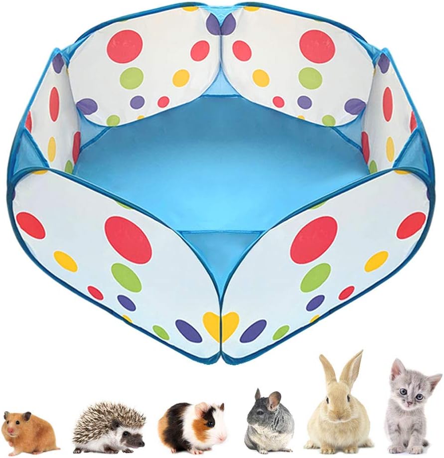 CORRAL PARA PEQUEÑOS ANIMALES AMAKUNFT AZUL - 1