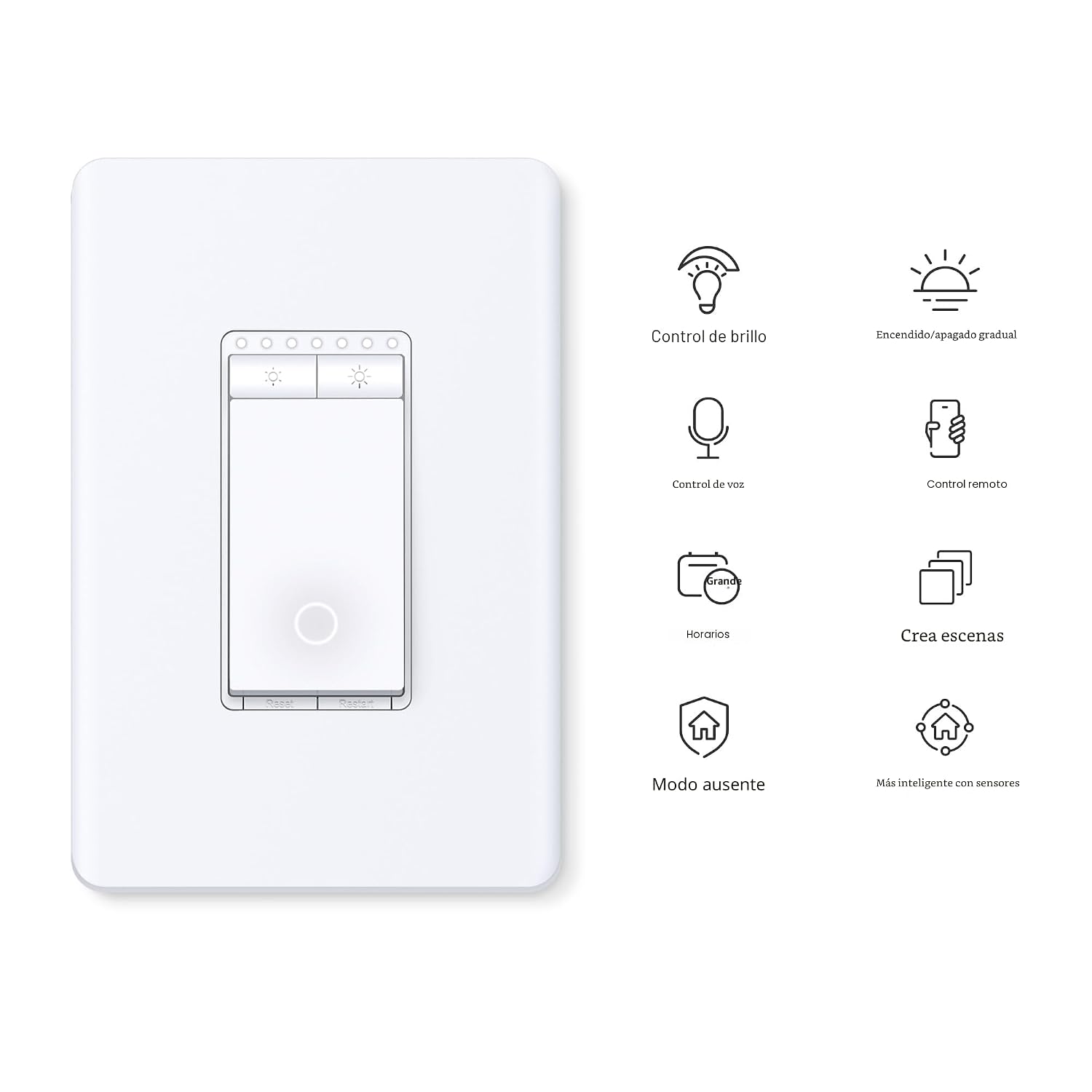 INTERRUPTOR DIMMER INTELIGENTE TAPO S500D 4 UNIDADES - 2
