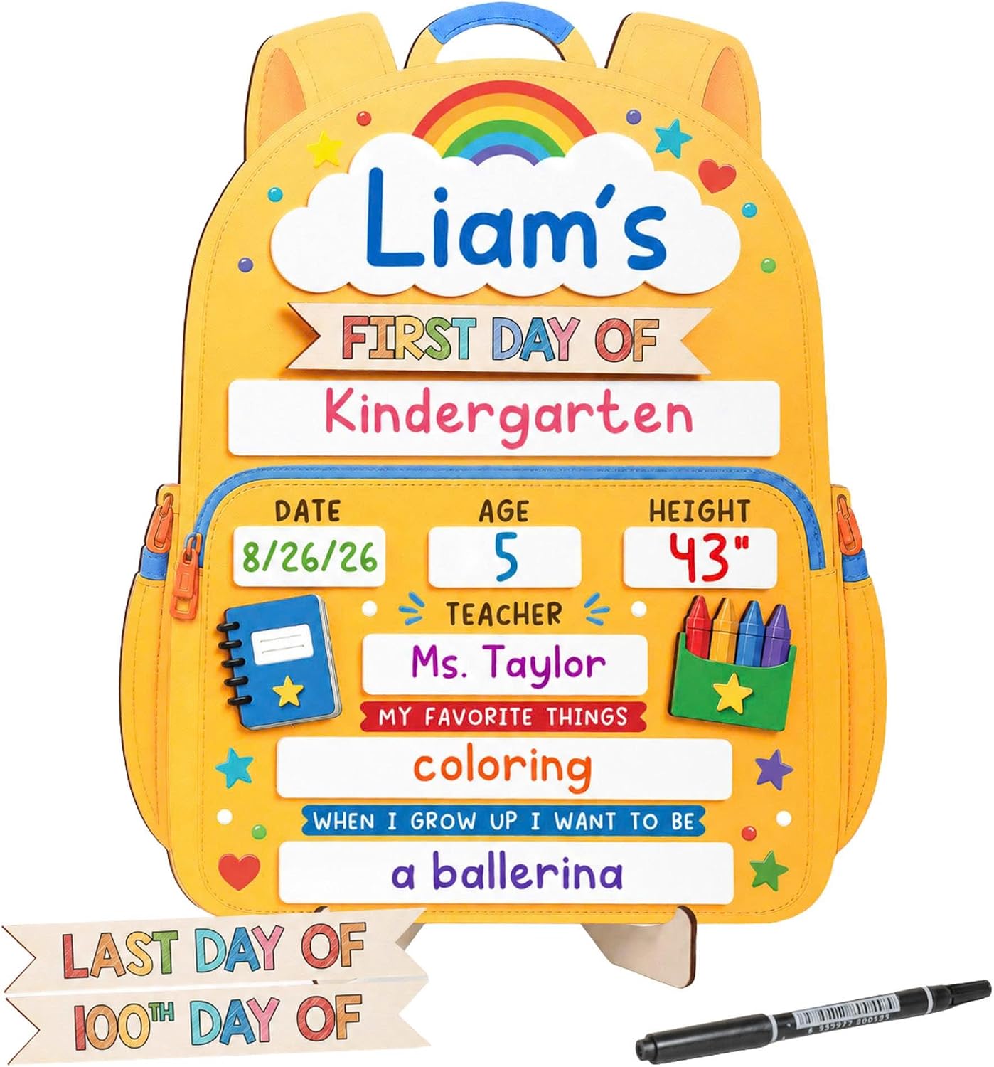 CARTEL PARA PRIMER DÍA DE CLASES DIBOSERI - 1