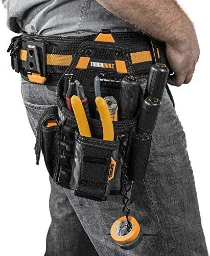 CINTURÓN PORTAHERRAMIENTAS TOUGHBUILT ELECTRICIAN CLIPTECH POUCH Y HUB PEQUEÑO - 3