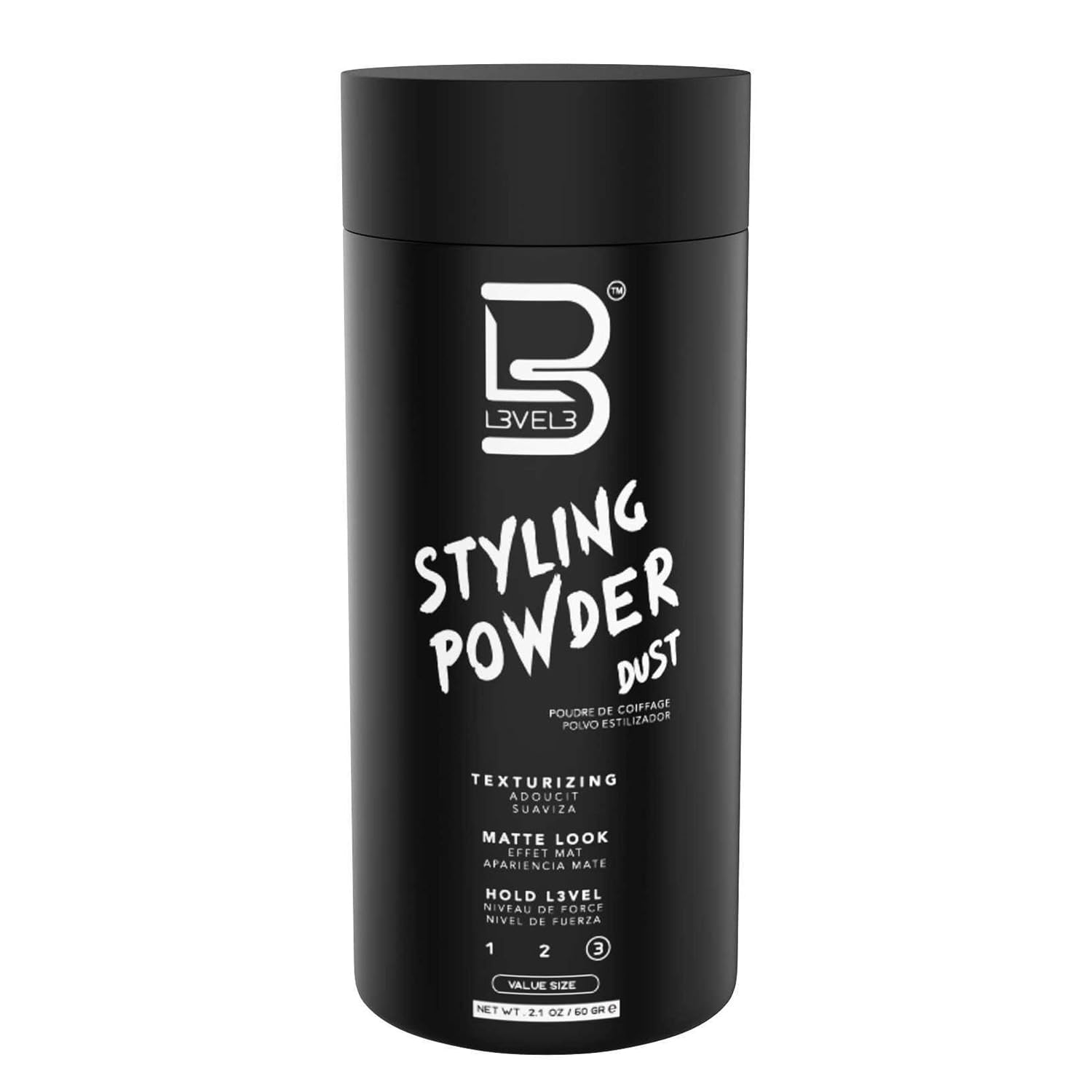 POLVO TEXTURIZADOR L3 LEVEL 3 PARA CABELLO MASCULINO, 60 G - 1