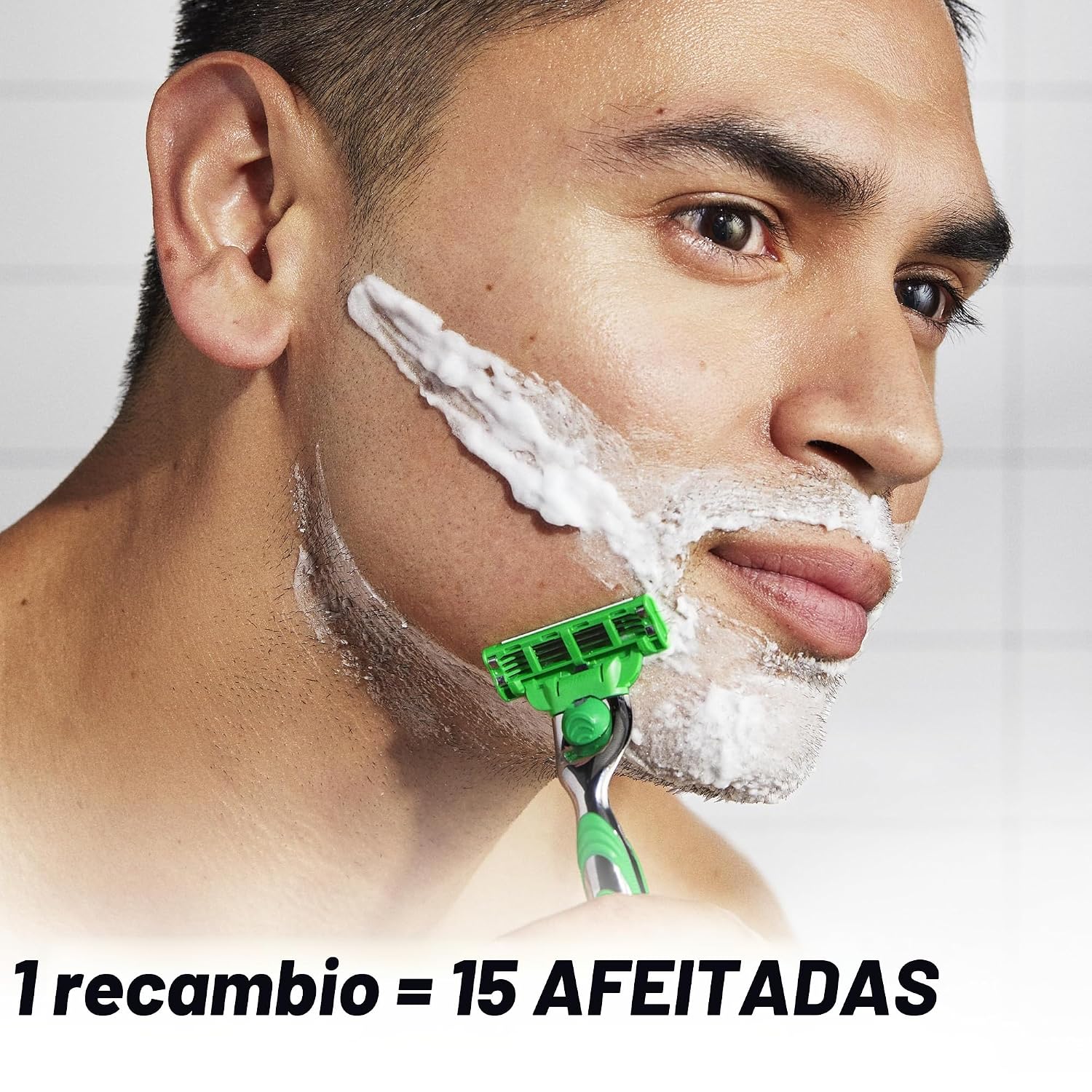 RASURADOR GILLETTE MACH3 SENSITIVE CON 1 MANGO Y 5 REPUESTOS DE CUCHILLAS - 5