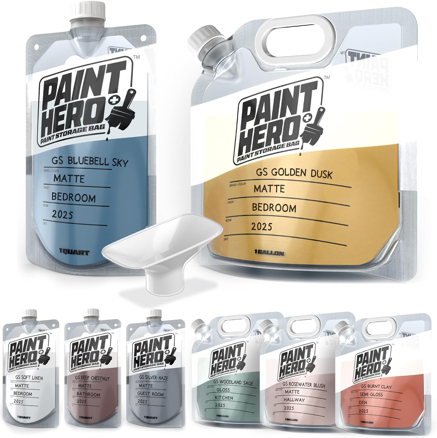 BOLSAS PARA ALMACENAMIENTO DE PINTURA GOSPORTS PAINT HERO 8 UNIDADES - 1