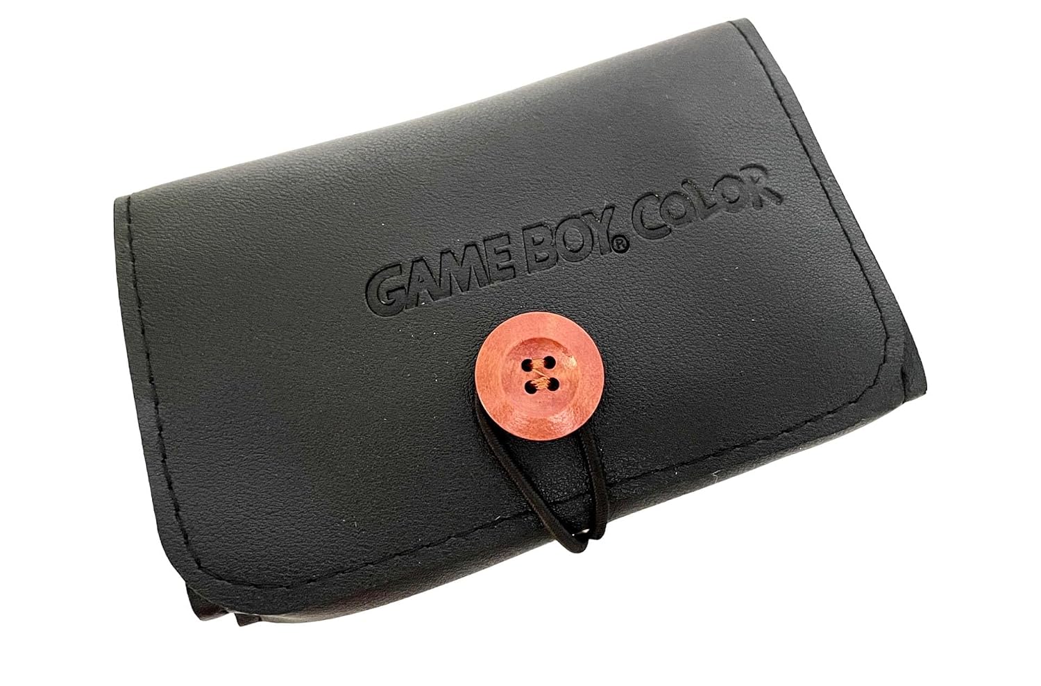 FUNDA PARA CONSOLA HISTCO ENTERPRISE PU GBC PARA GAME BOY COLOR Y SIMILARES NEGRA - 1