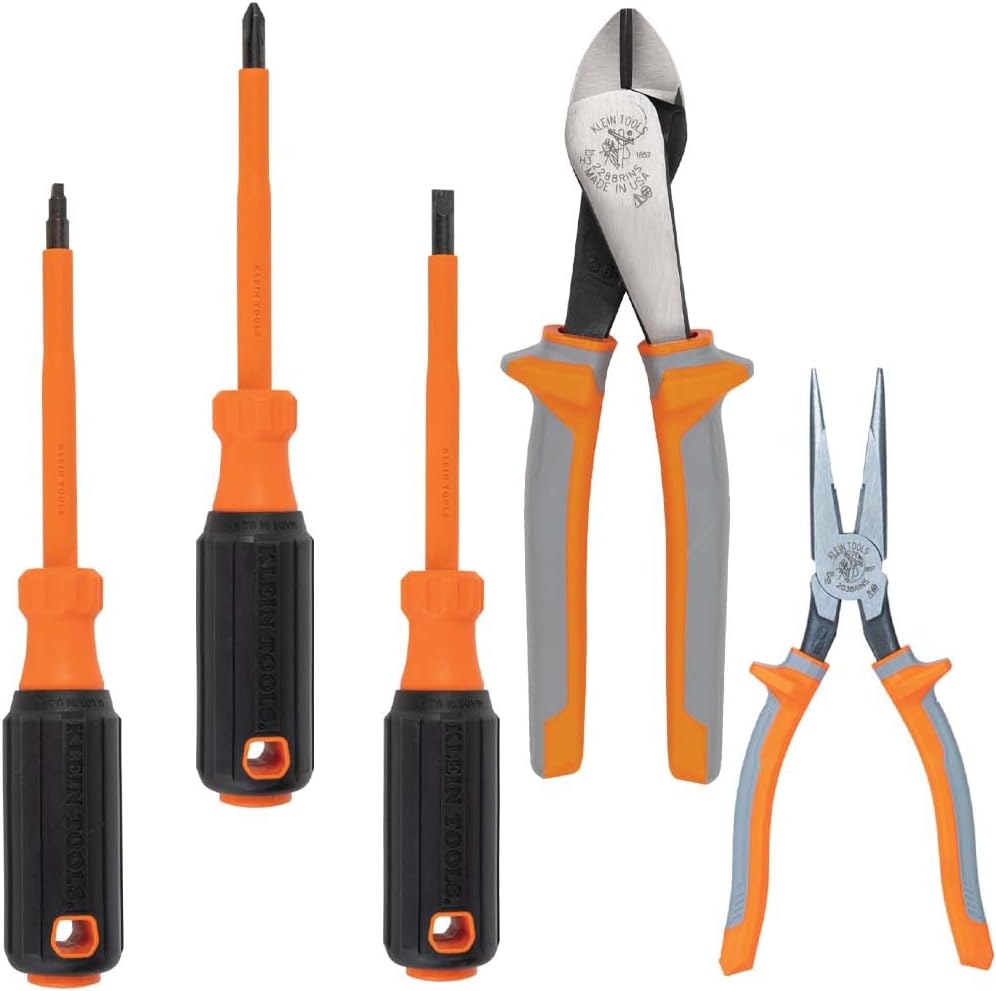 SET DE HERRAMIENTAS MANUALES KLEIN TOOLS 9419R AISLADAS 5 PIEZAS - 1