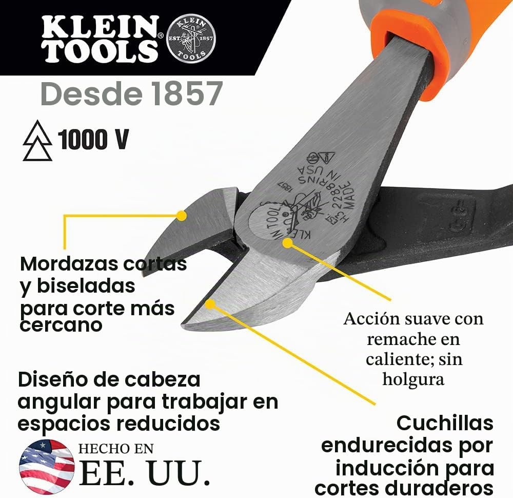 SET DE HERRAMIENTAS MANUALES KLEIN TOOLS 9419R AISLADAS 5 PIEZAS - 2