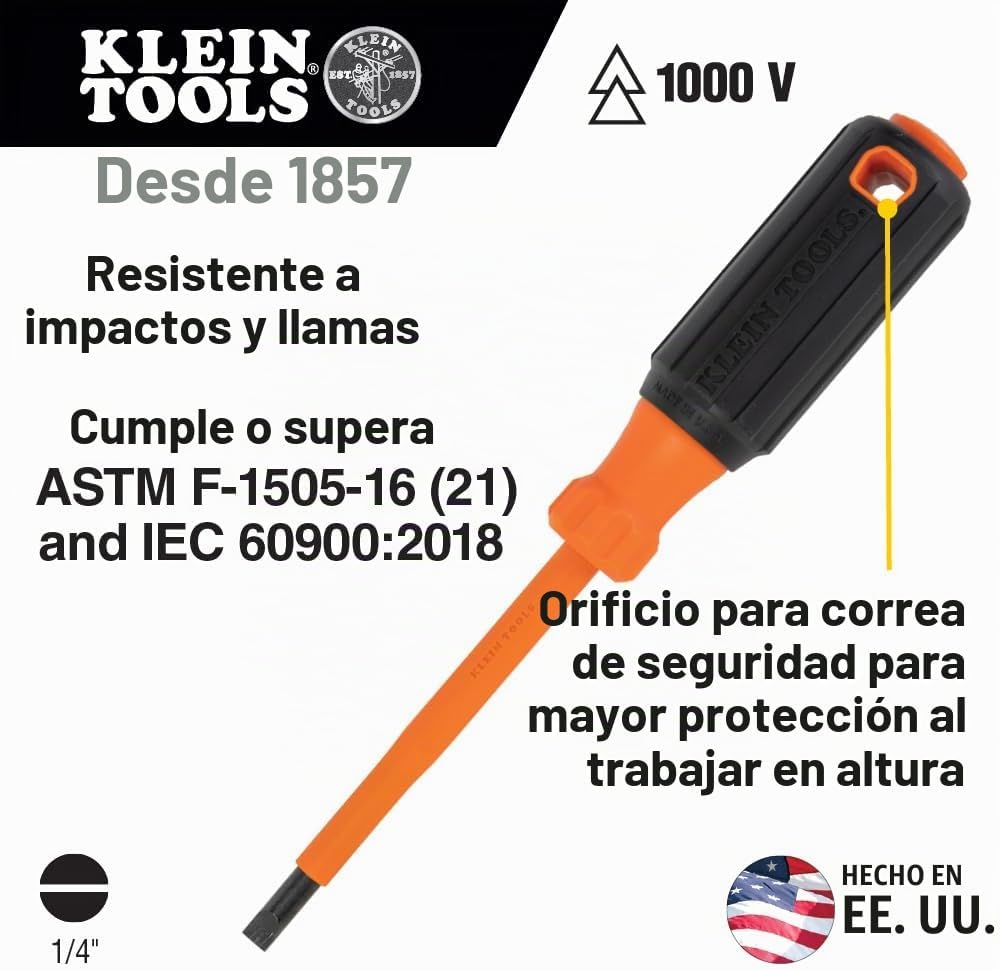 SET DE HERRAMIENTAS MANUALES KLEIN TOOLS 9419R AISLADAS 5 PIEZAS - 3