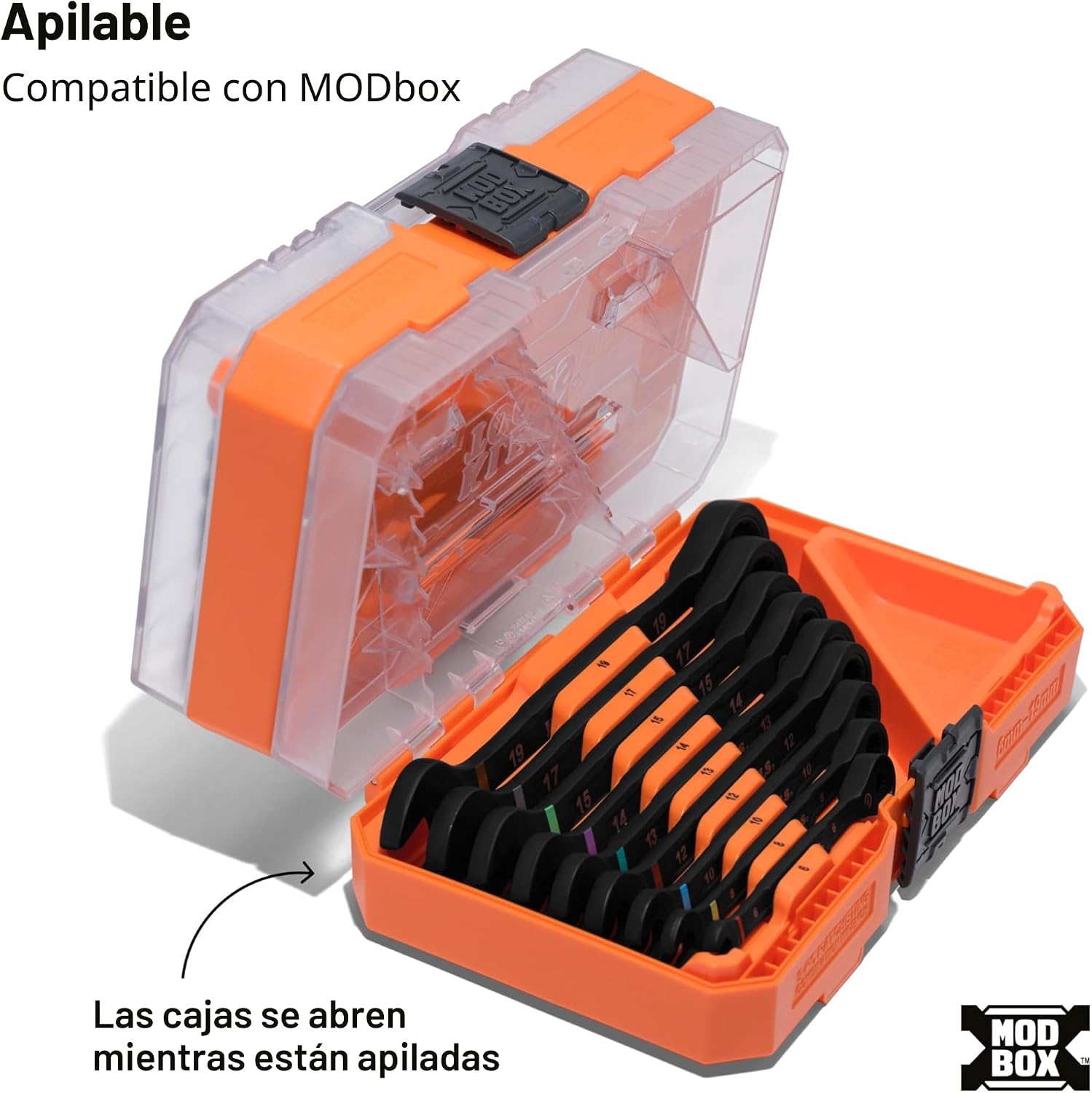 SET DE LLAVES COMBINADAS CON TRINQUETE KLEIN TOOLS 69418CG 18 PIEZAS - 3