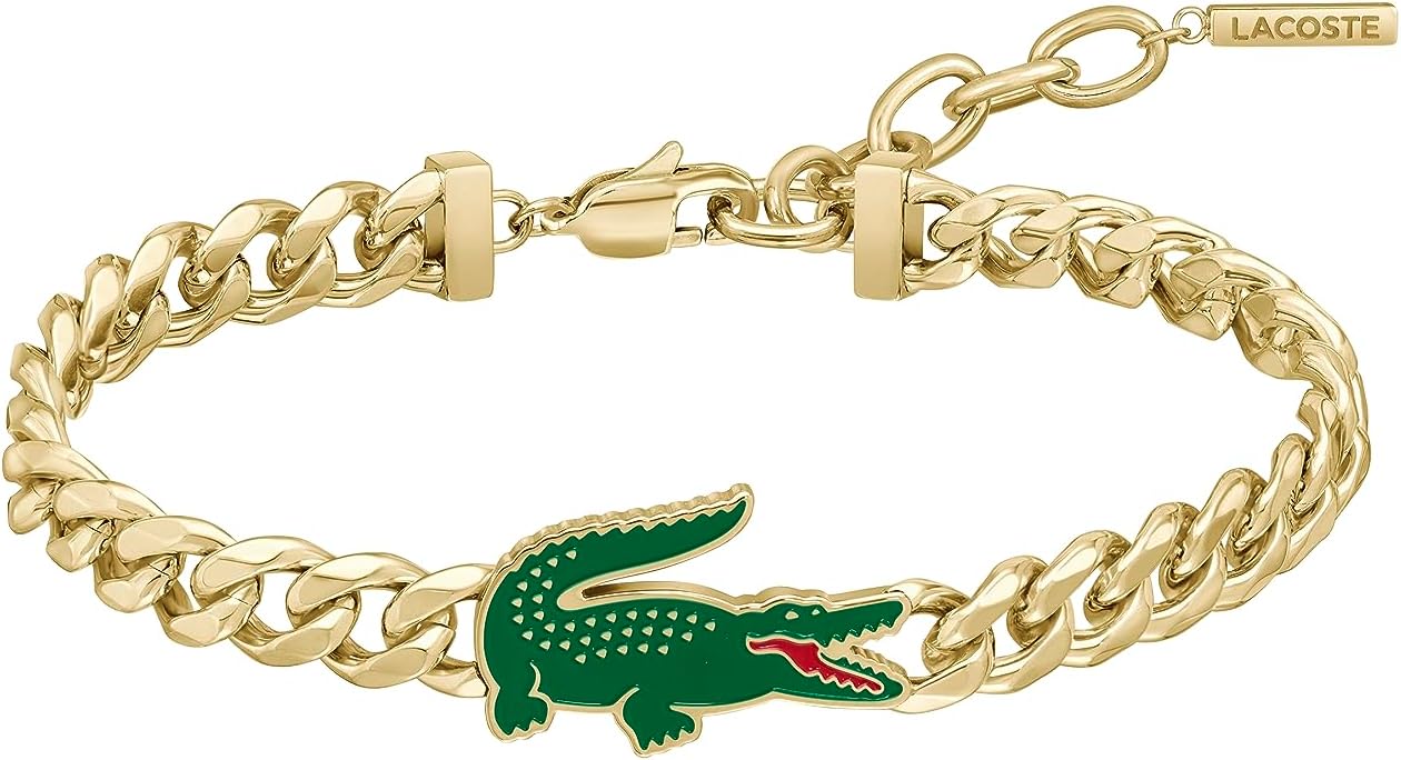PULSERA PARA HOMBRE LACOSTE ARTHOR ACERO INOXIDABLE AJUSTABLE - 1