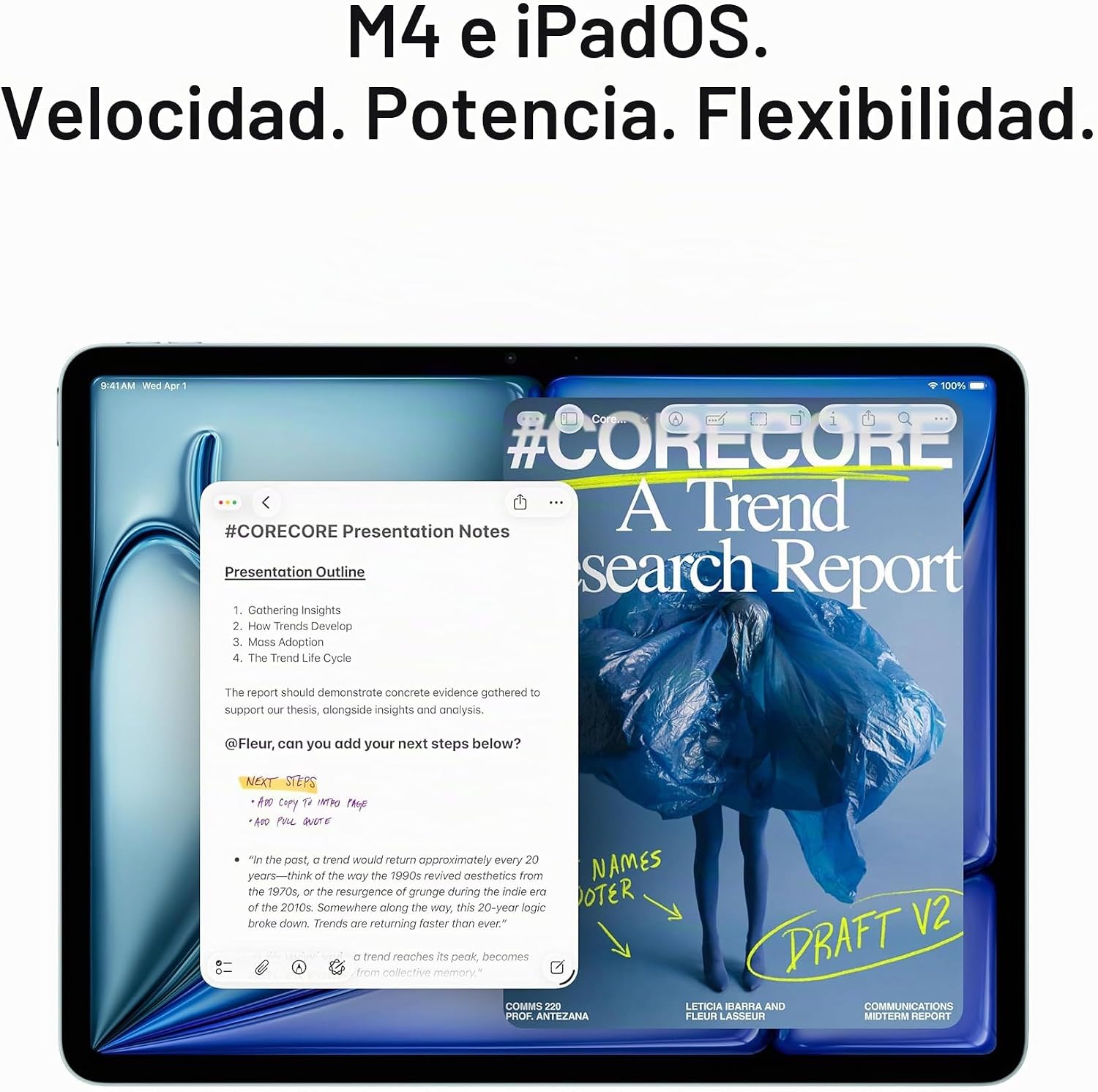 TABLET APPLE IPAD AIR 11 PULGADAS M4 128GB WI-FI 7 SPACE GRAY - 5