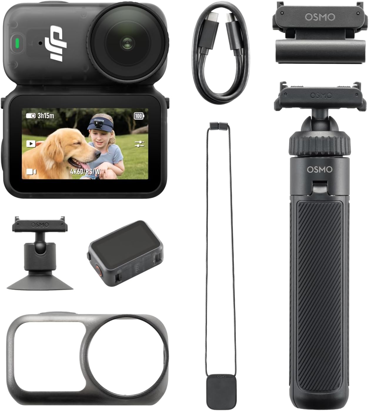 CÁMARA DE ACCIÓN DJI OSMO NANO 4K CON COMBO EXTENSIÓN 128GB - 1