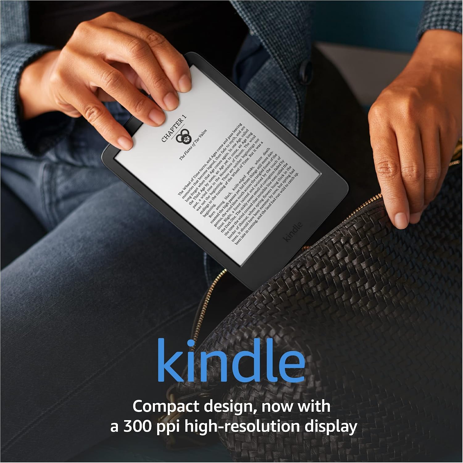 KINDLE AMAZON - PANTALLA DE 300 PPI, LUZ FRONTAL AJUSTABLE, 16 GB, NEGRO - 1