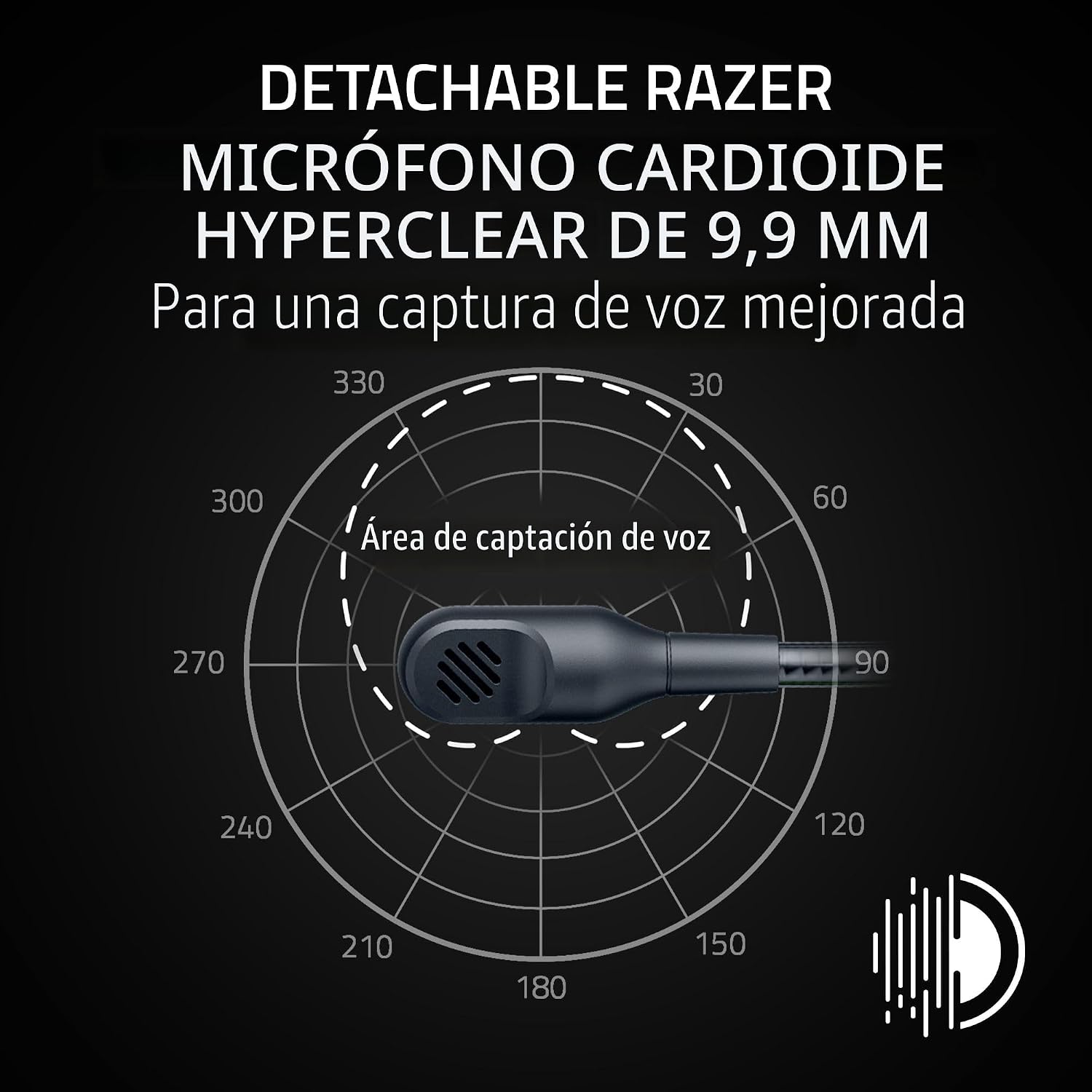 AUDÍFONO RAZER BLACKSHARK V3 X HYPERSPEED WIRELESS PARA XBOX NEGRO - 4