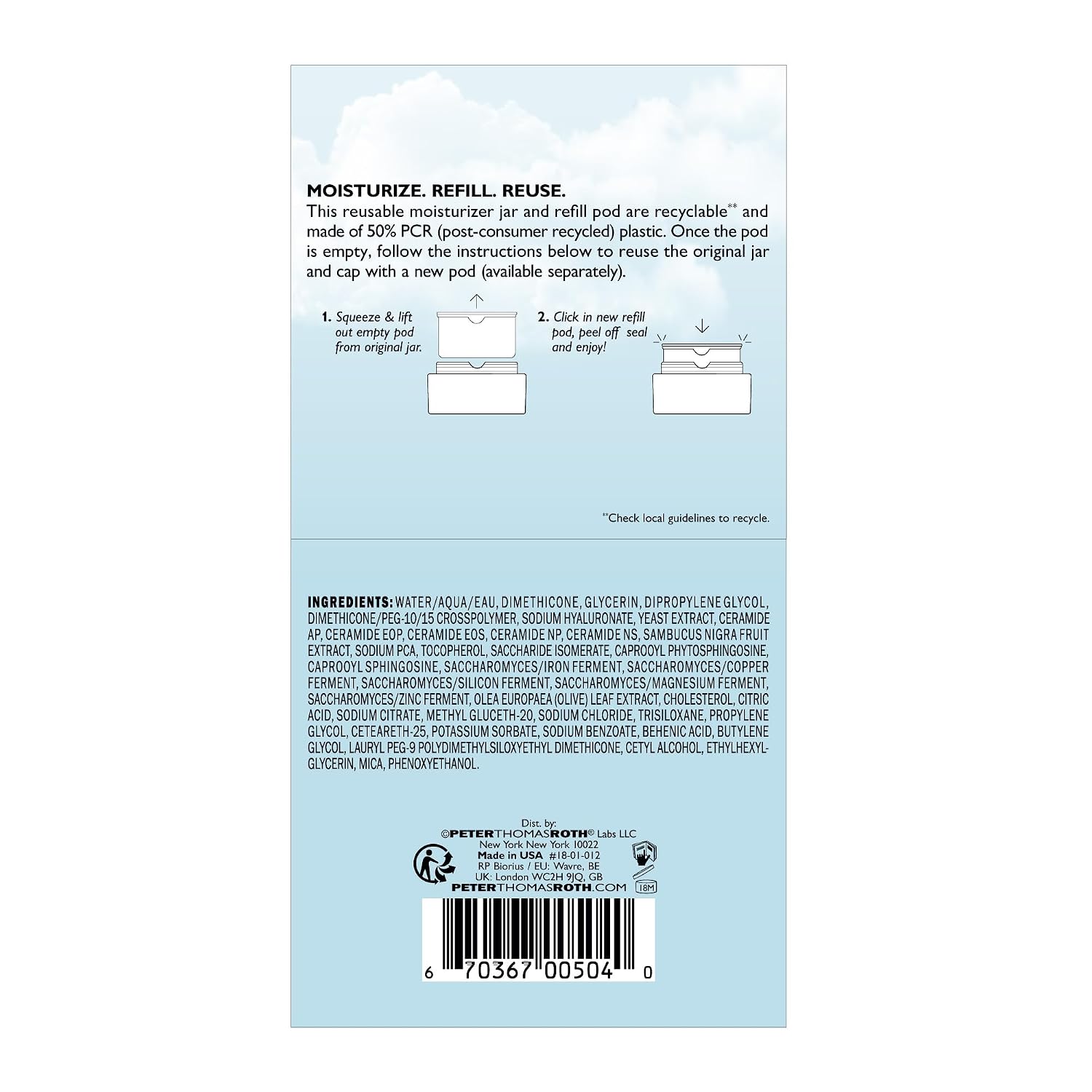 CREMA HIDRATANTE PETER THOMAS ROTH WATER DRENCH HYALURONIC CLOUD CREAM - 3