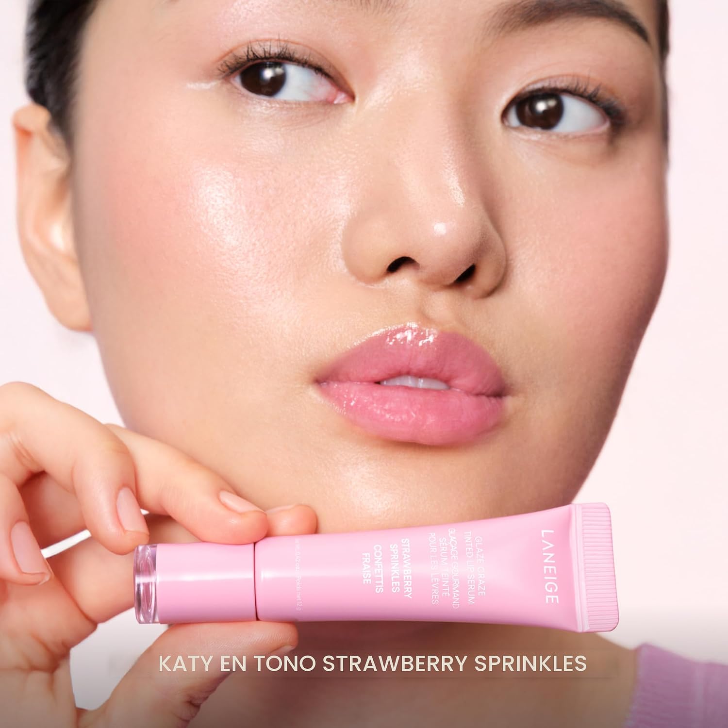 SÉRUM LABIAL TINTADO LANEIGE GLAZE CRAZE CINNAMON SUGAR Y STRAWBERRY SPRINKLES - 4