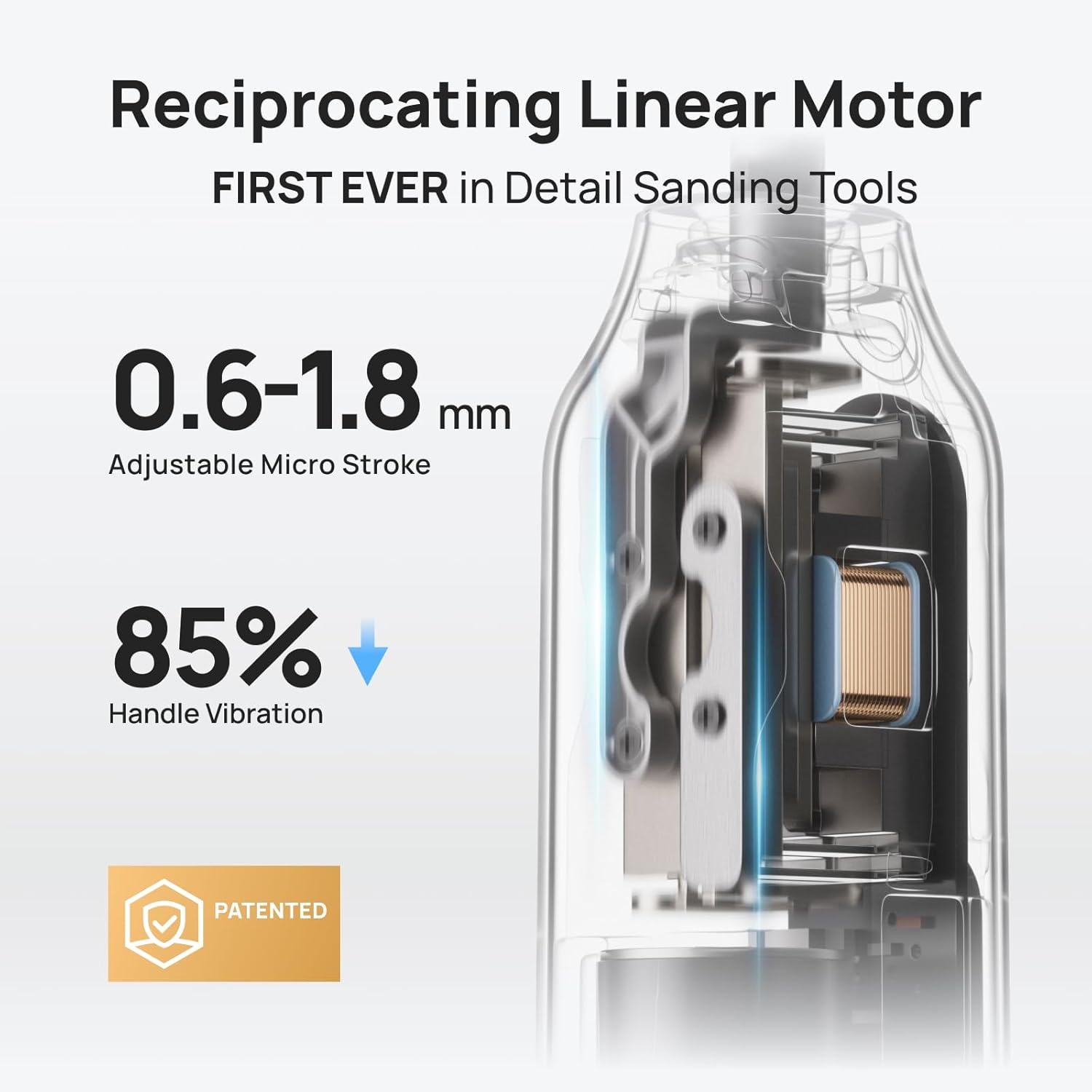 LIJADORA HOZO NEOSANDER RECIPROCATING DETAIL SANDER MINI ELÉCTRICA - 4