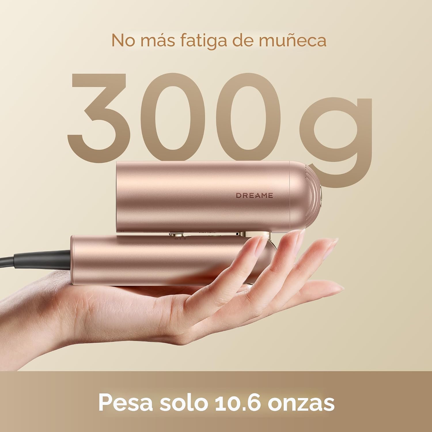 SECADORA DE CABELLO DREAME POCKET PRO DUAL VOLTAGE 1300W CON DIFUSOR - 3