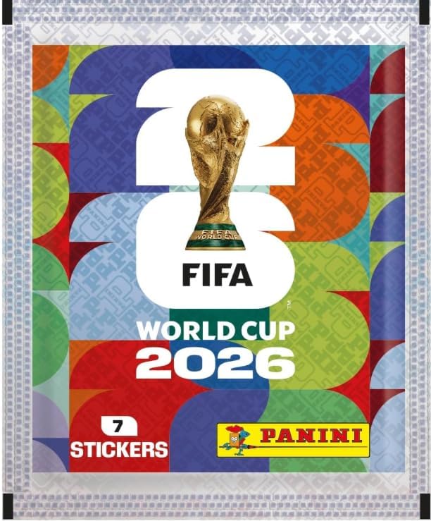 STICKER PANINI FIFA WORLD CUP 2026 CAJA 100 SOBRES - 3