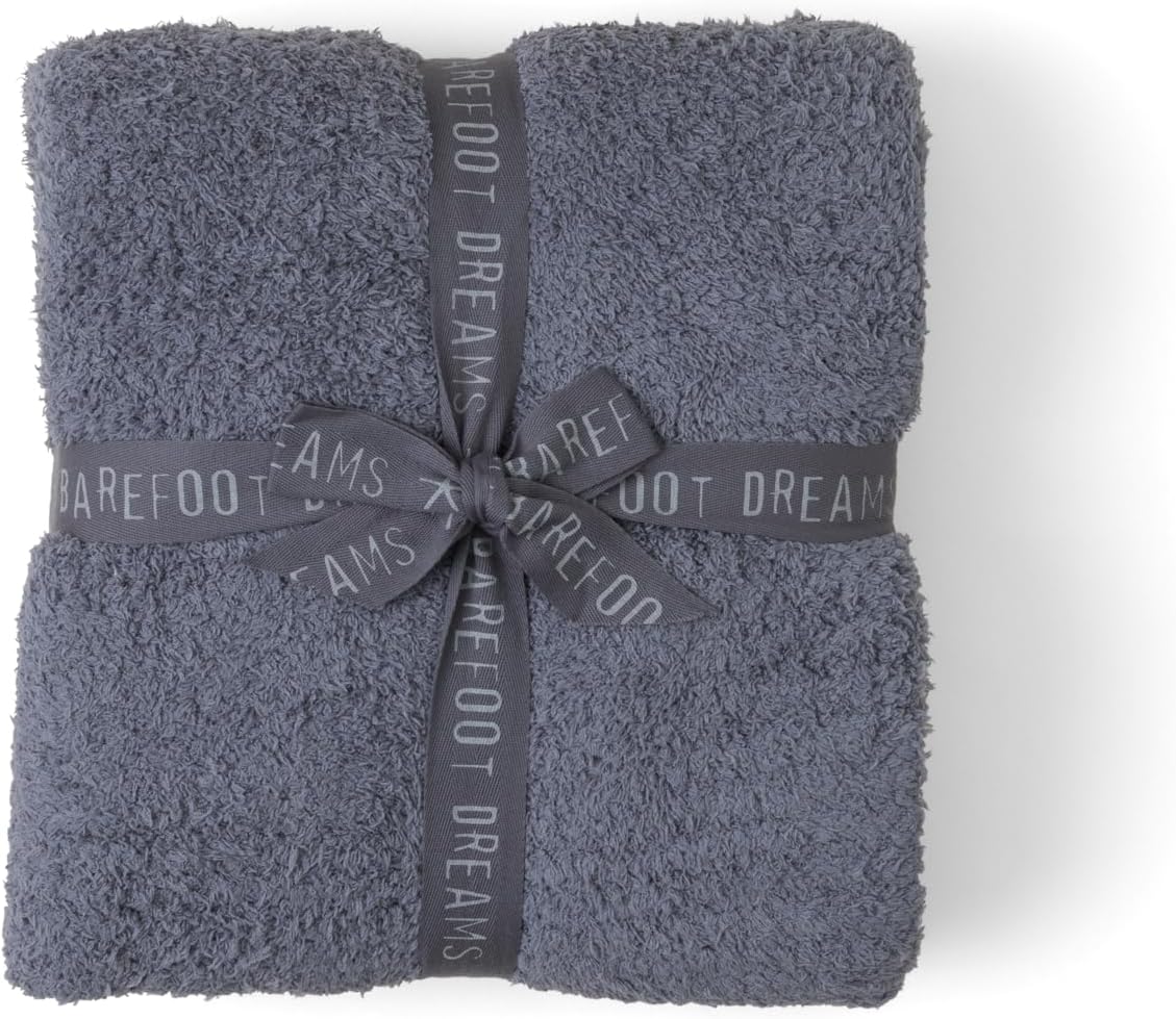 MANTA BAREFOOT DREAMS COZYCHIC GRAPHITE 54X72 PULGADAS - 1