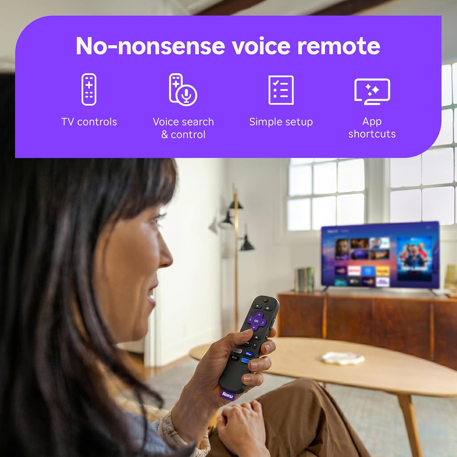 TELEVISOR ROKU 24 PULGADAS SELECT SERIES SMART TV 720P HD - 5