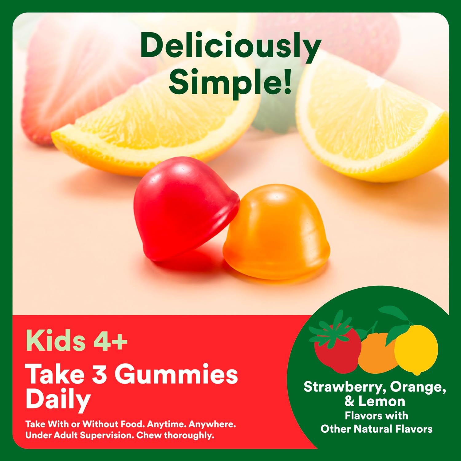 MULTIVITAMÍNICO SMARTYPANTS KIDS CON FIBRA GOMITAS 120 UNIDADES - 5