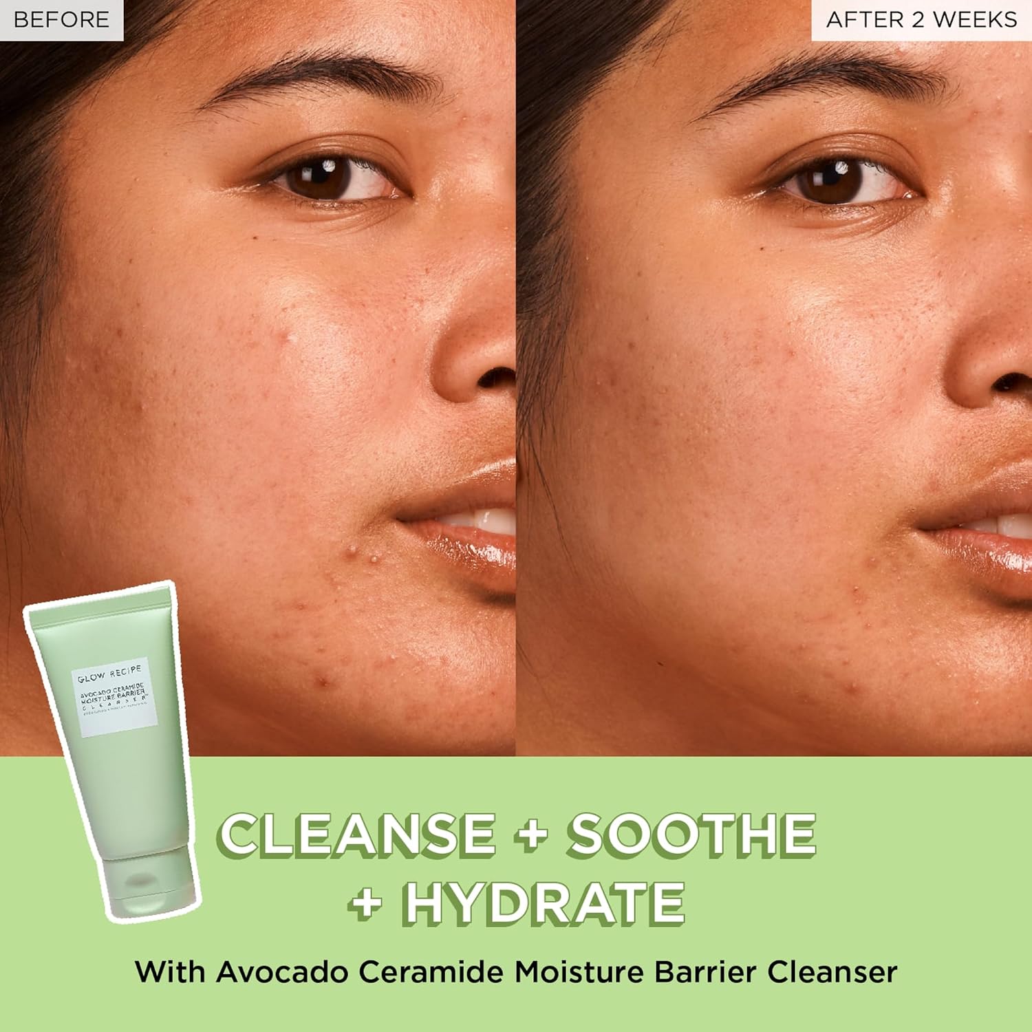 LIMPIADOR FACIAL GLOW RECIPE AVOCADO CERAMIDE 150ML - 4