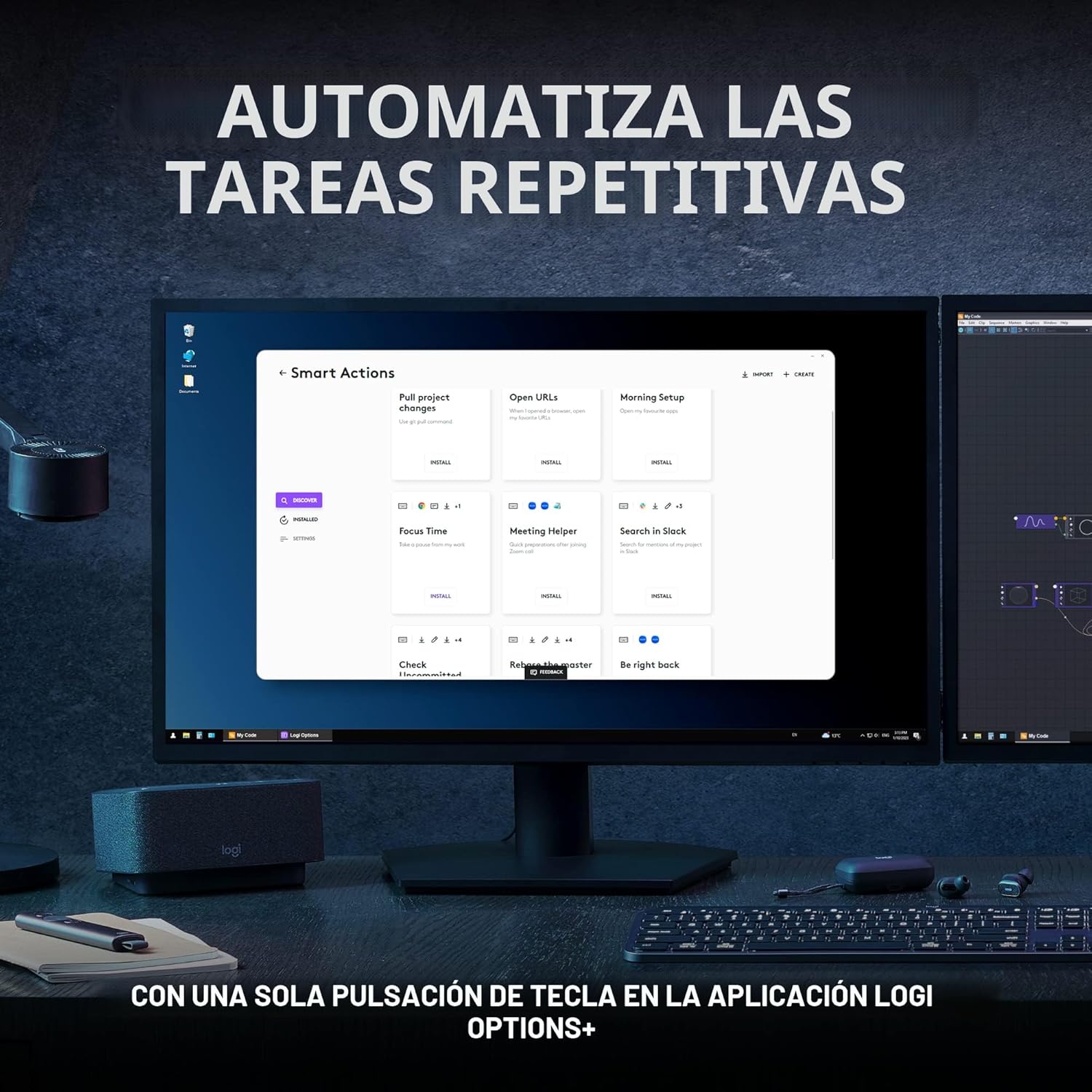 TECLADO INALÁMBRICO LOGITECH MX KEYS S PALE GREY - 3