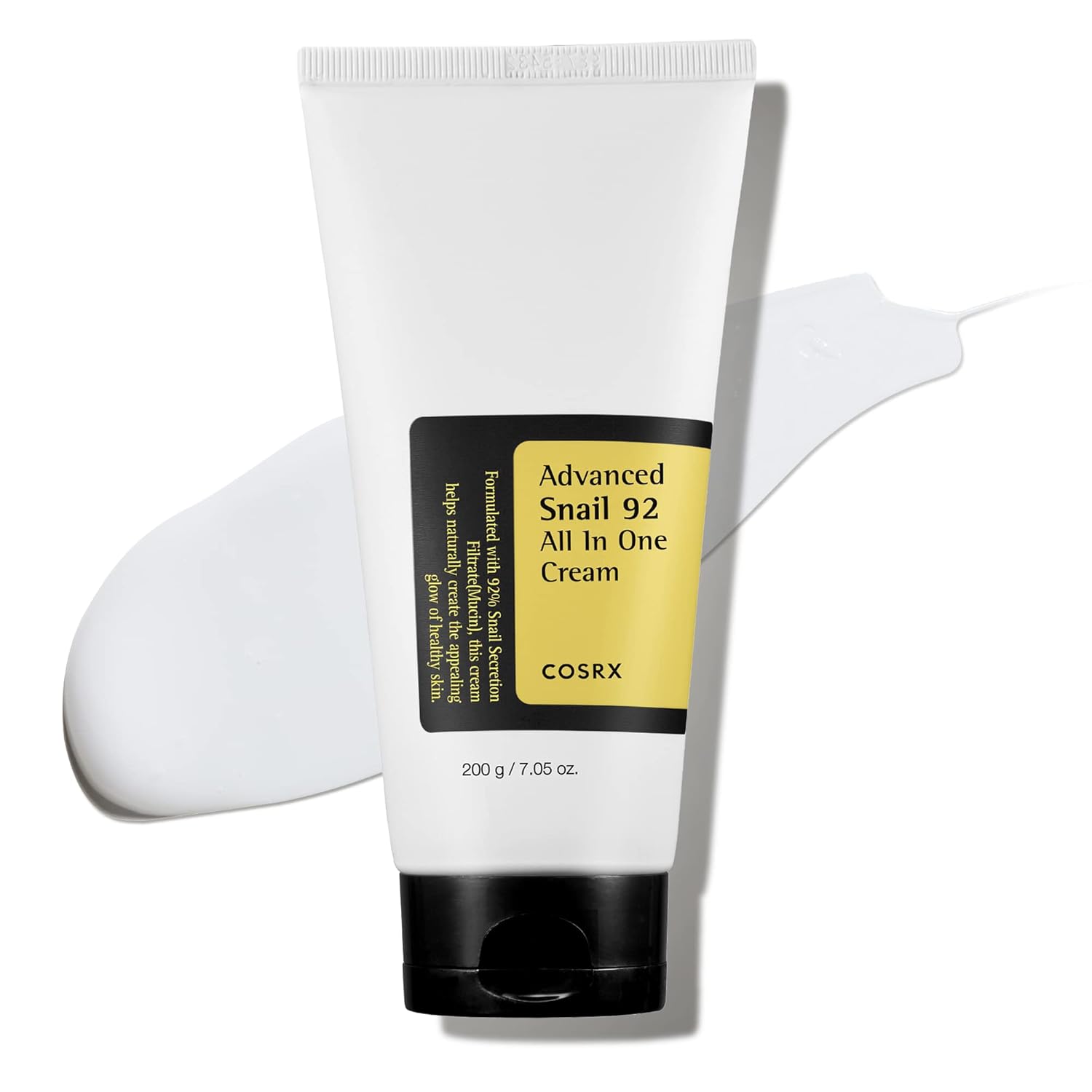 CREMA FACIAL COSRX SNAIL MUCIN 92% HIDRATANTE REPARADORA 100G - 1