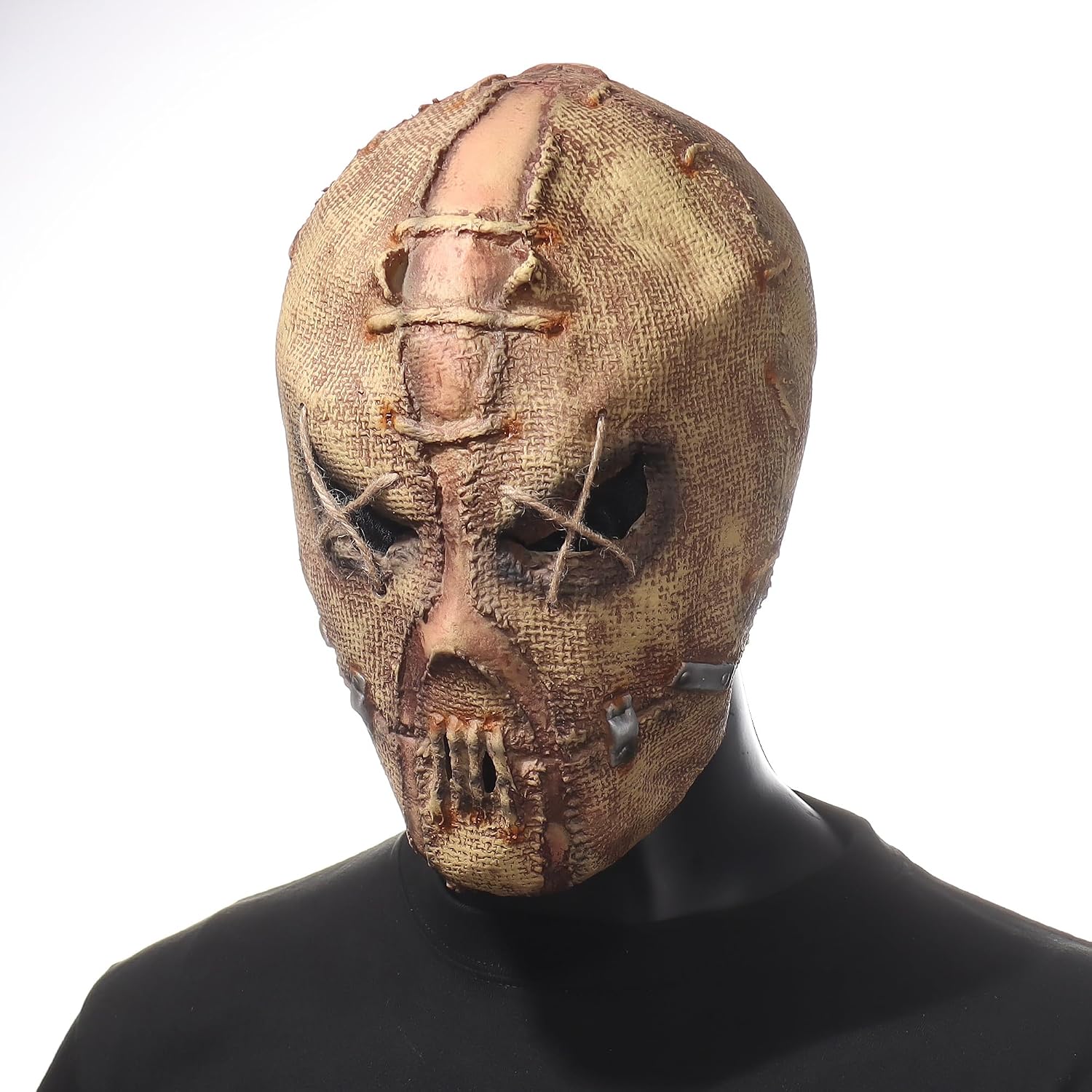 MÁSCARA DE LÁTEX HALLOWEEN VMONKE ROSTRO DE ZOMBI TERRORÍFICO - 4
