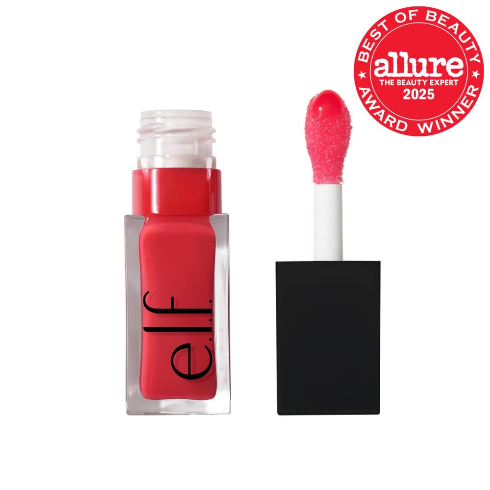 ACEITE PARA LABIOS E.L.F. GLOW REVIVER LIP OIL TINTED ROJO - 2
