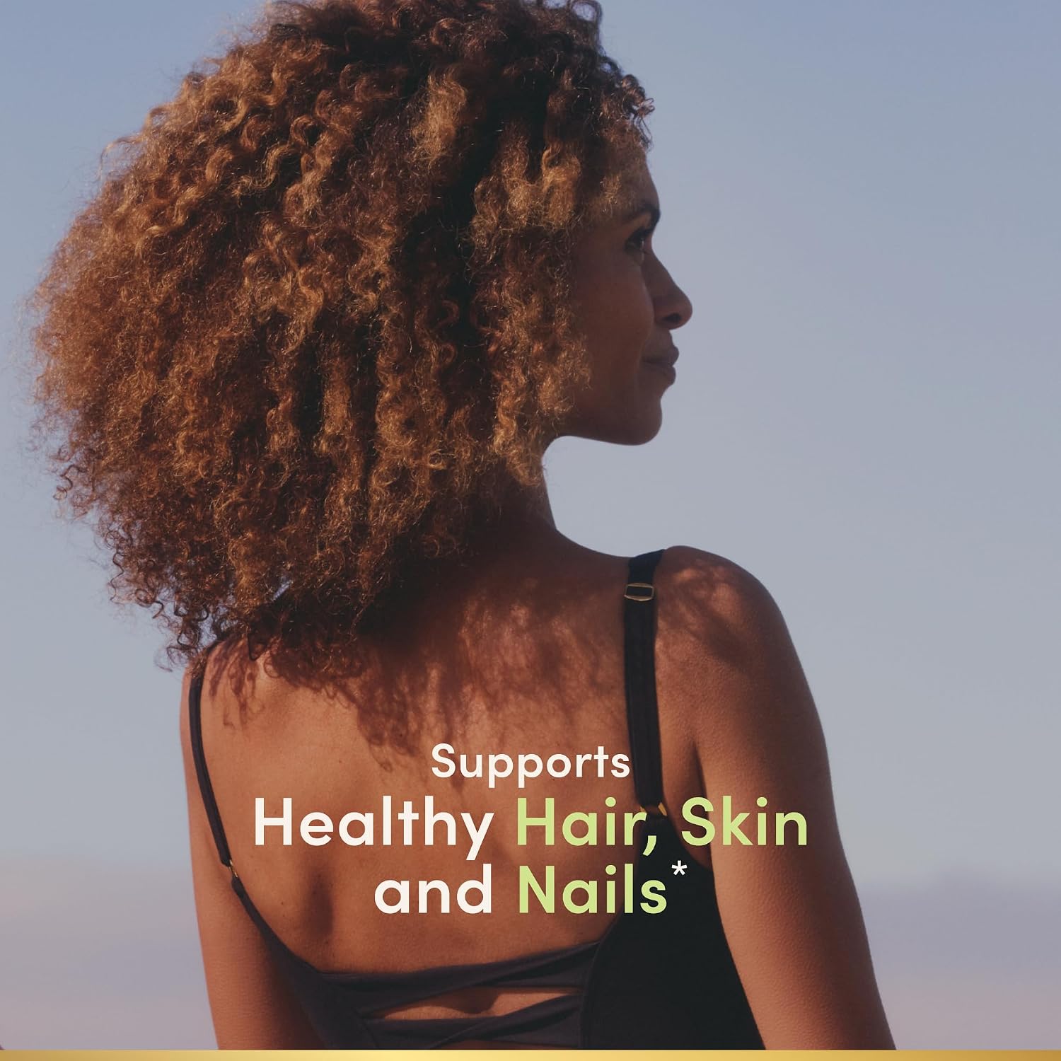 VITAMINAS BIOTINA PARA CABELLO, PIEL Y UÑAS NATURE'S BOUNTY 120 CÁPSULAS BLANDAS - 2