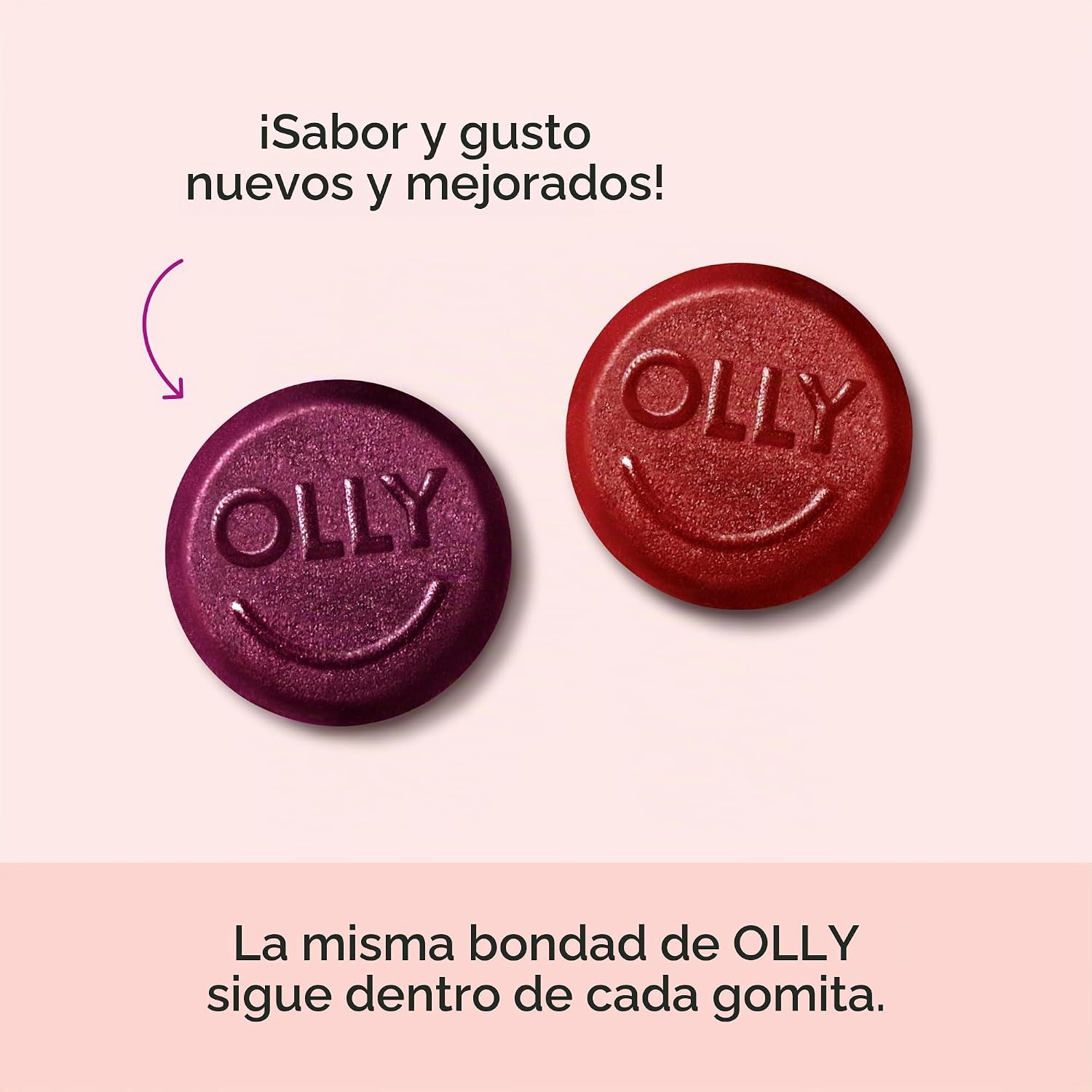 MULTIVITAMÍNICO EN GOMITAS PARA HOMBRE OLLY 90 UNIDADES - 2