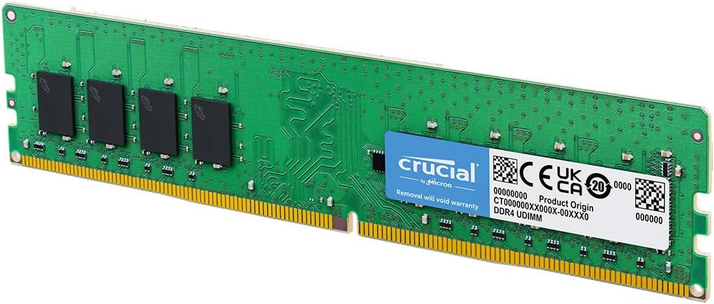 MEMORIA RAM CRUCIAL 32GB DDR4 3200MHZ PC4-25600 UDIMM 288-PIN - 1