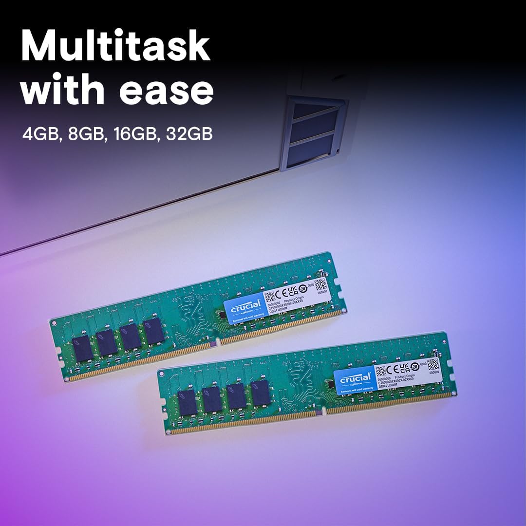 MEMORIA RAM CRUCIAL 32GB DDR4 3200MHZ PC4-25600 UDIMM 288-PIN - 4