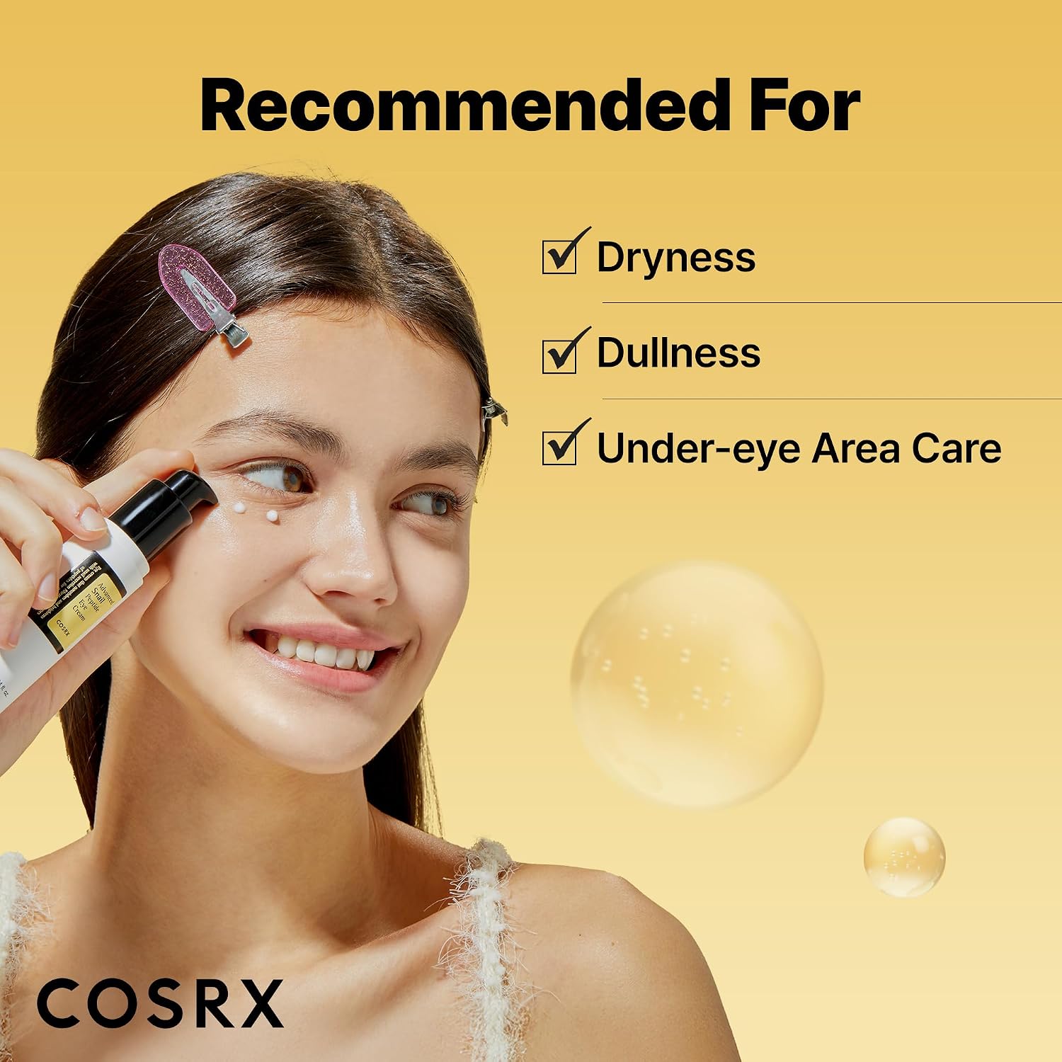 CREMA PARA CONTORNO DE OJOS COSRX SNAIL MUCIN PEPTIDE 25 ML - 5